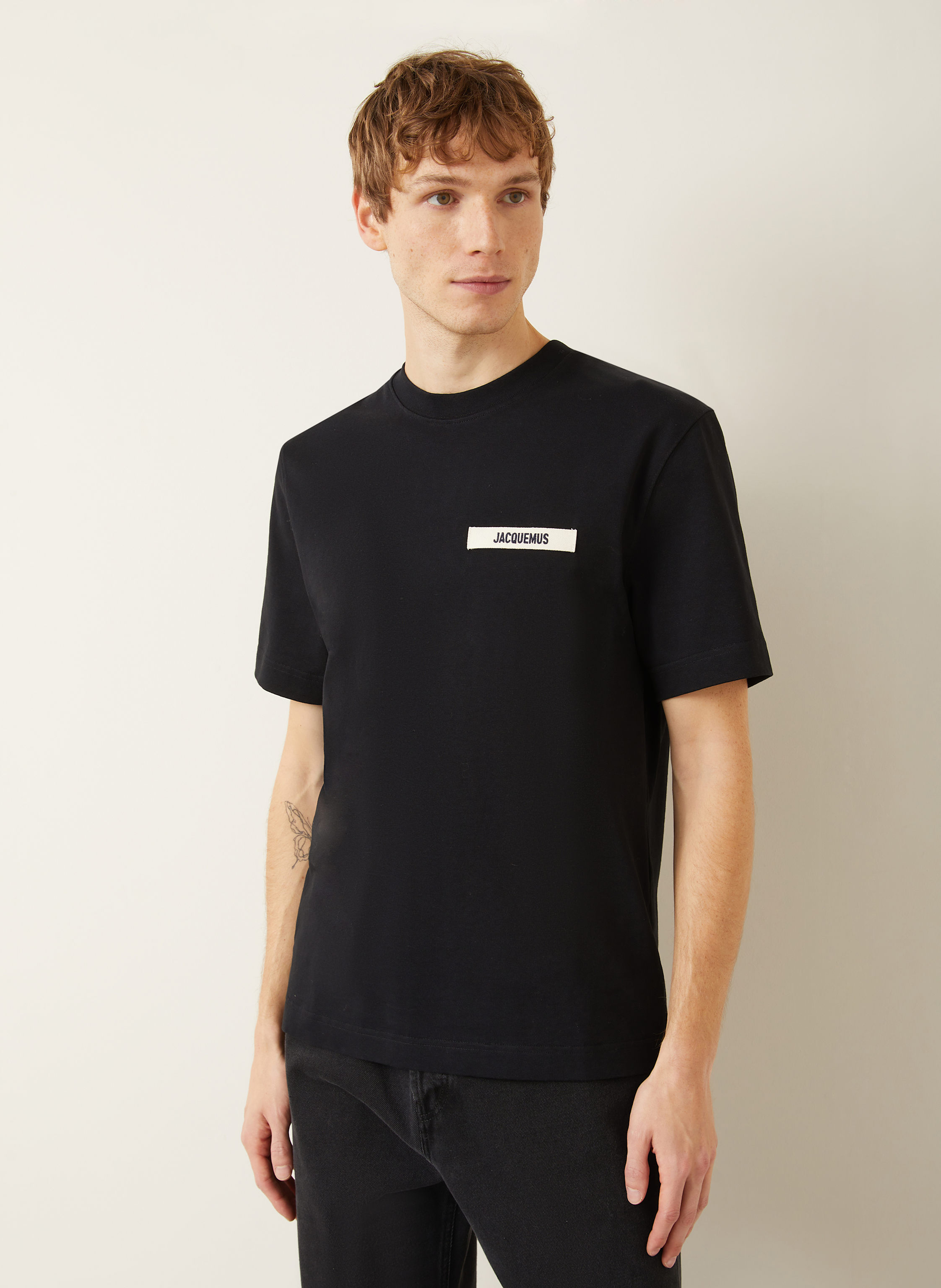 Thumbnail - Jacquemus T-Shirt Le Tshirt Gros Grain schwarz