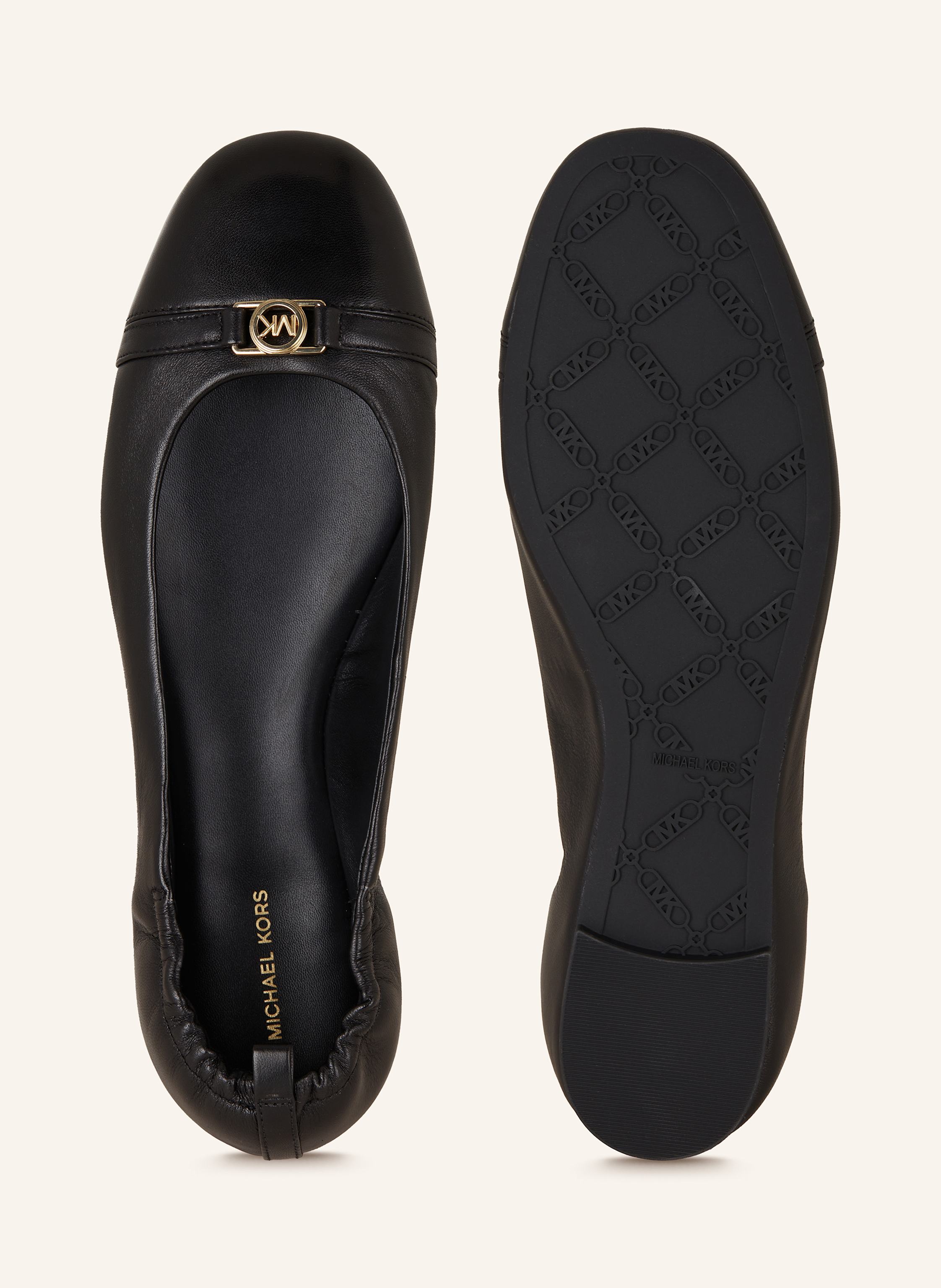 Thumbnail - Michael Kors Ballerinas Mandy schwarz