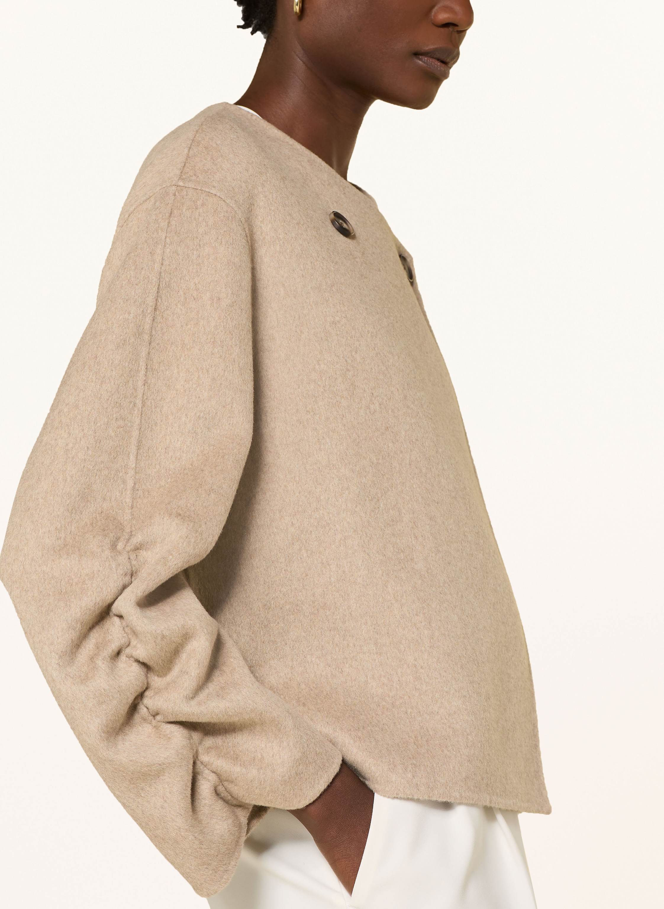 Thumbnail - Studio Ar Kastenjacke Kyrenia beige