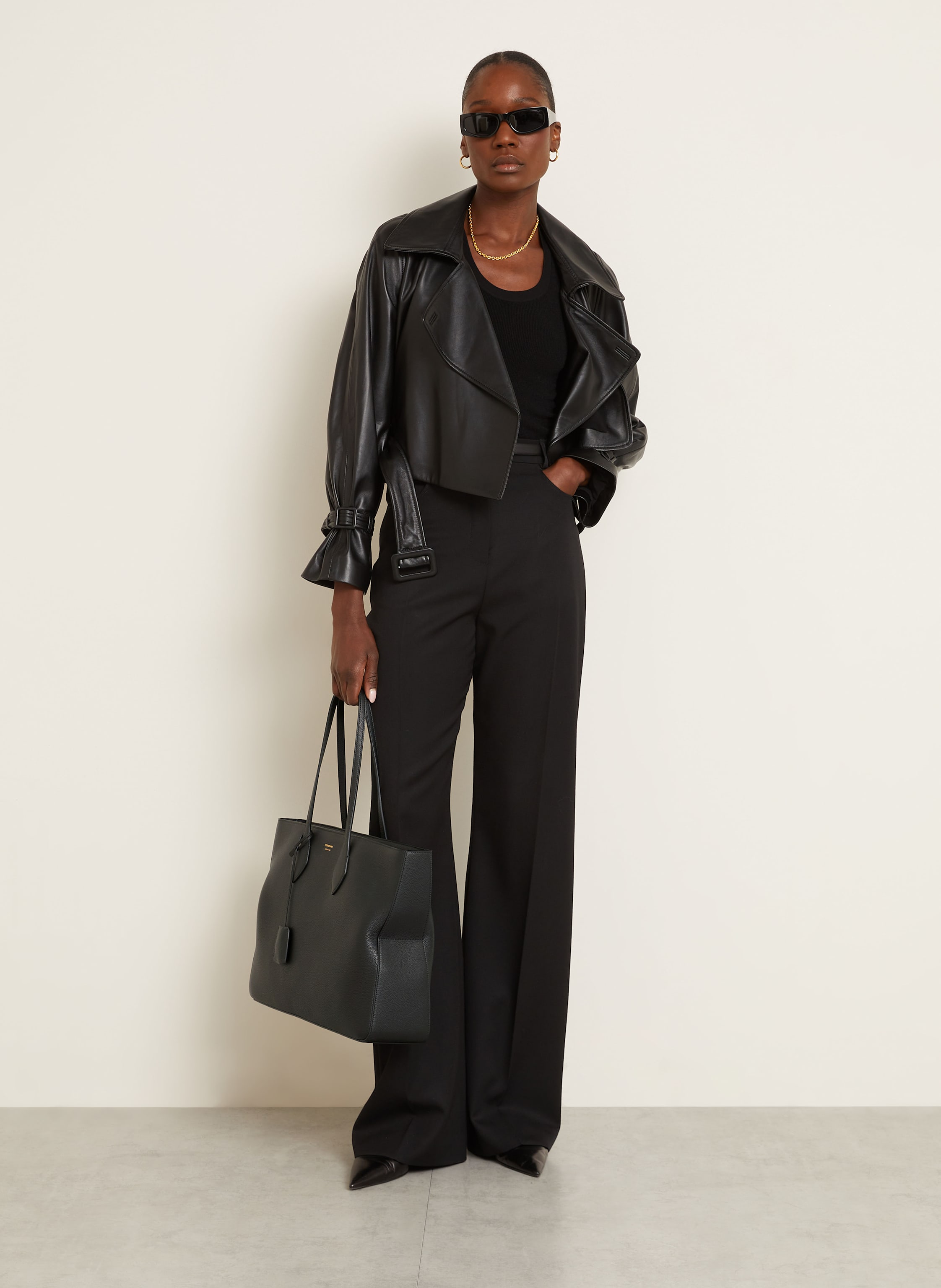 Thumbnail - Ferragamo Shopper Star schwarz