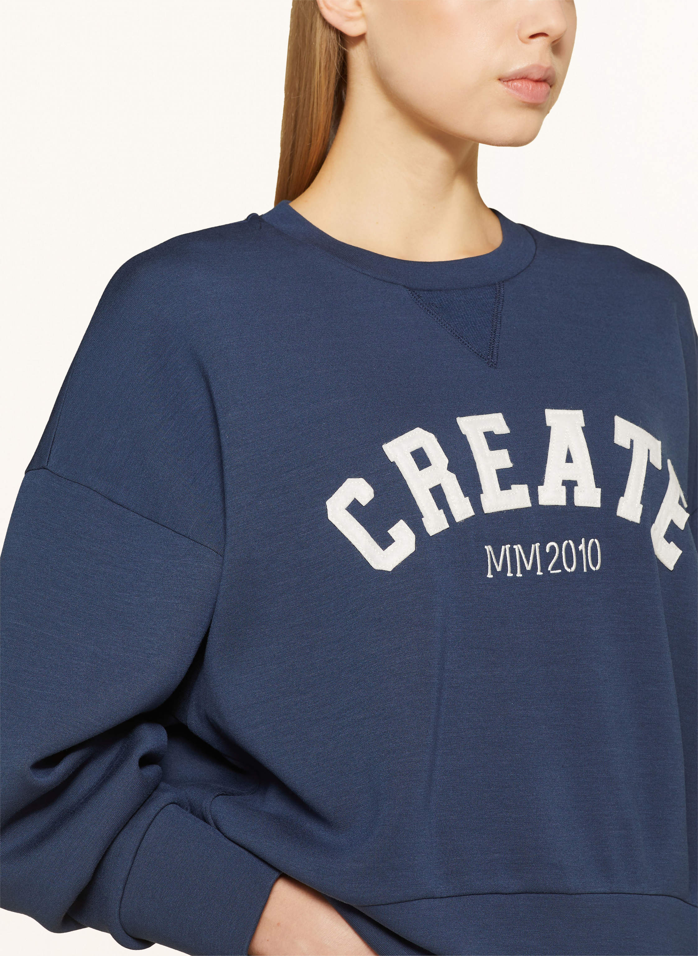 Thumbnail - Mos Mosh Sweatshirt Mmcelli blau