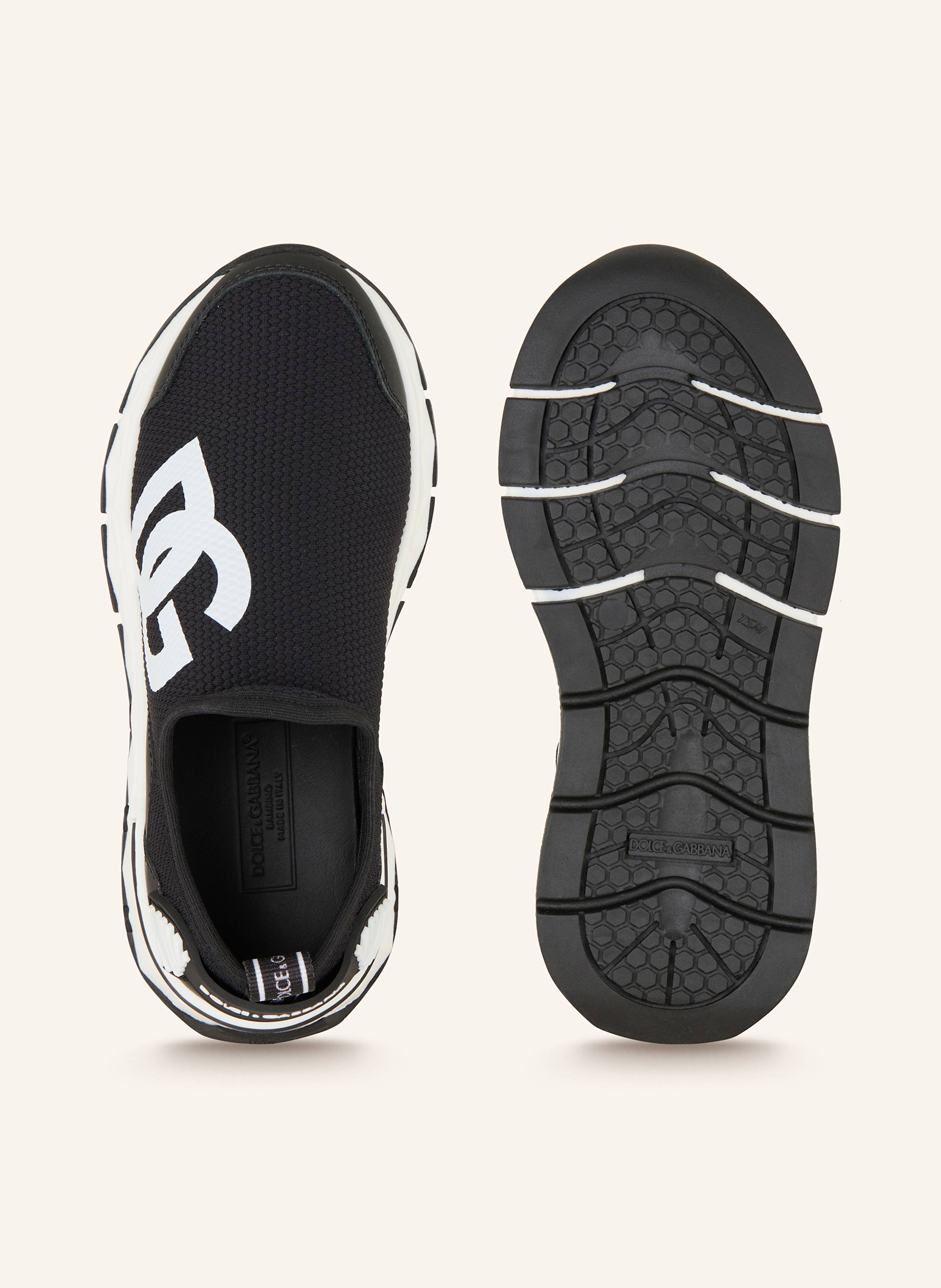 Thumbnail - Dolce & Gabbana Slip-On-Sneaker schwarz