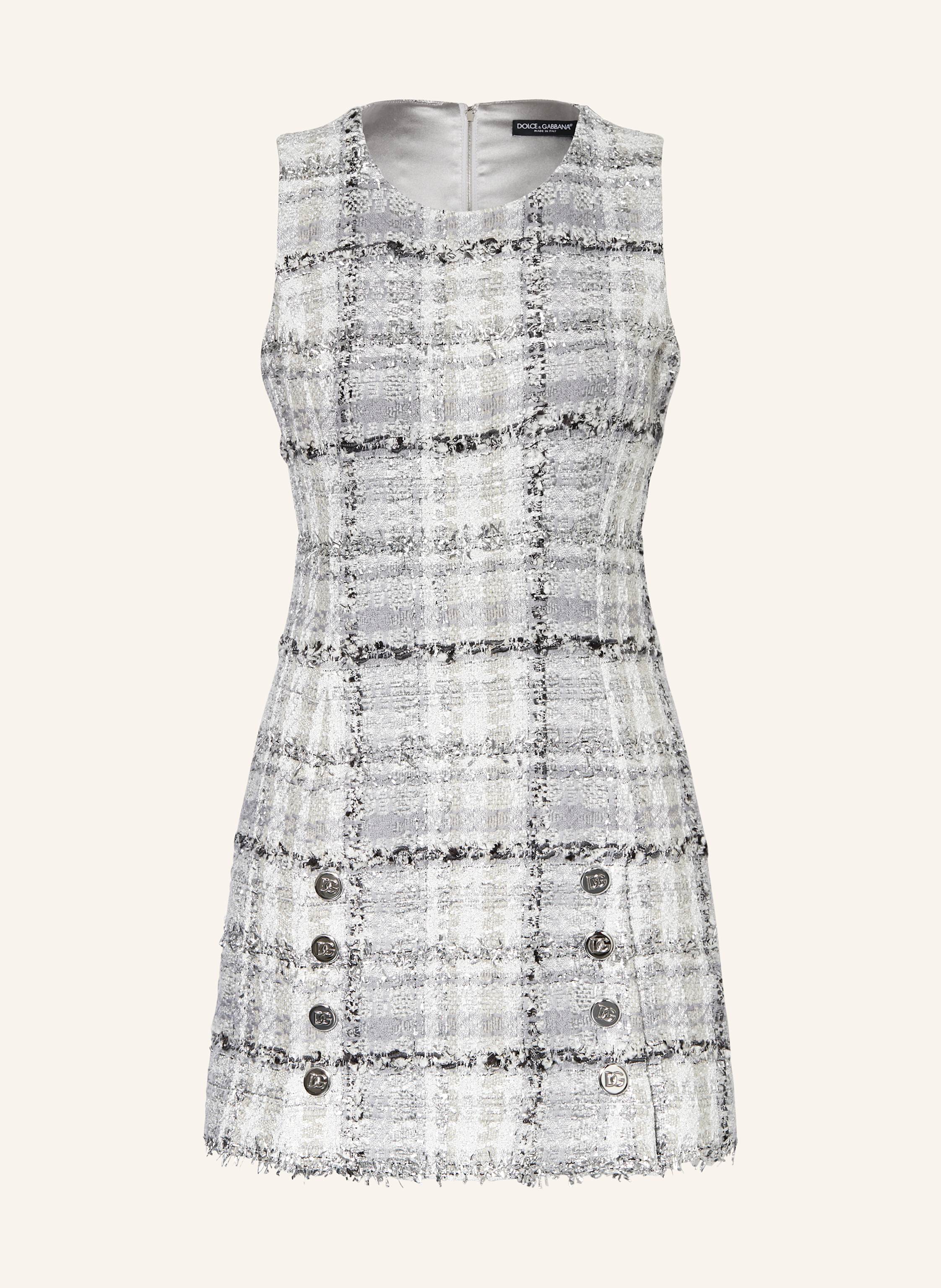 【送料&関税込】Dolce & Gabbana Rachel Tweed Single-brea Dolce & Gabbana Rachel Tweed Minidress | Blue | FARFETCH