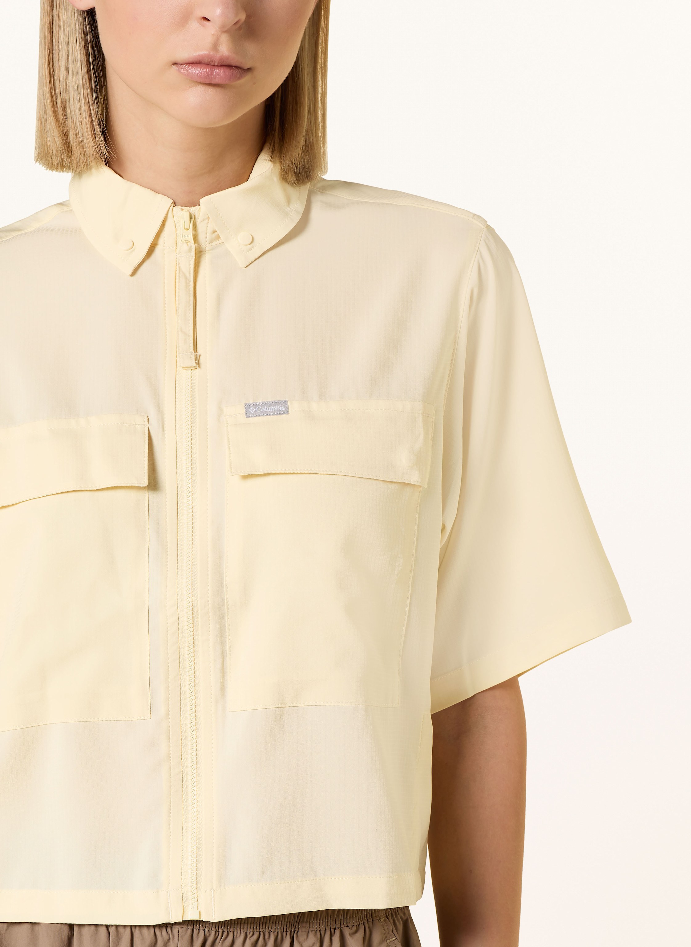 Thumbnail - Columbia Outdoor-Bluse Elevated View™ Utility gelb