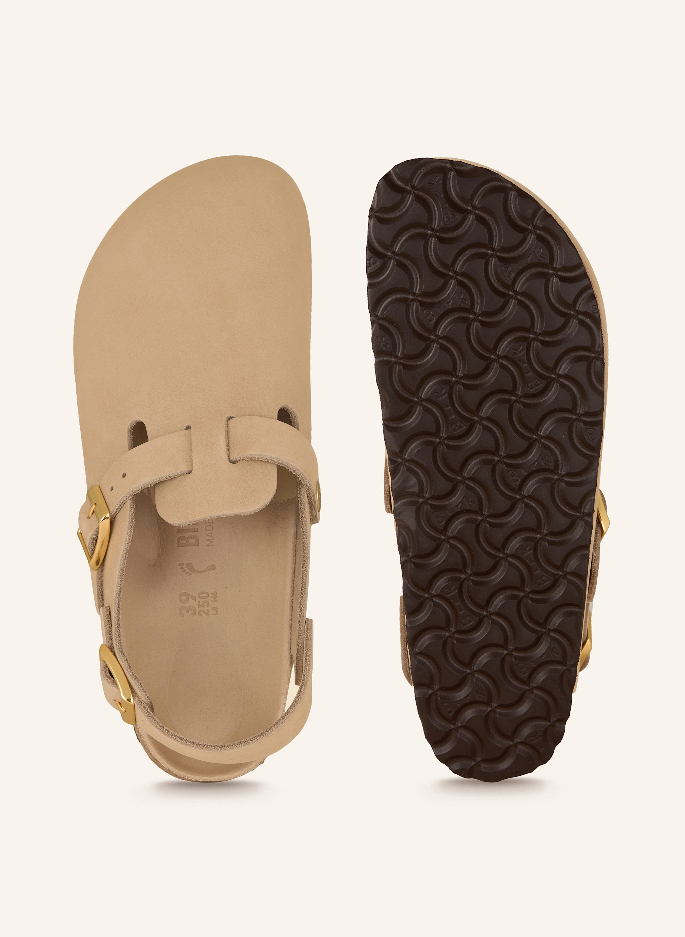 Thumbnail - Birkenstock Mules Tokio Ii beige