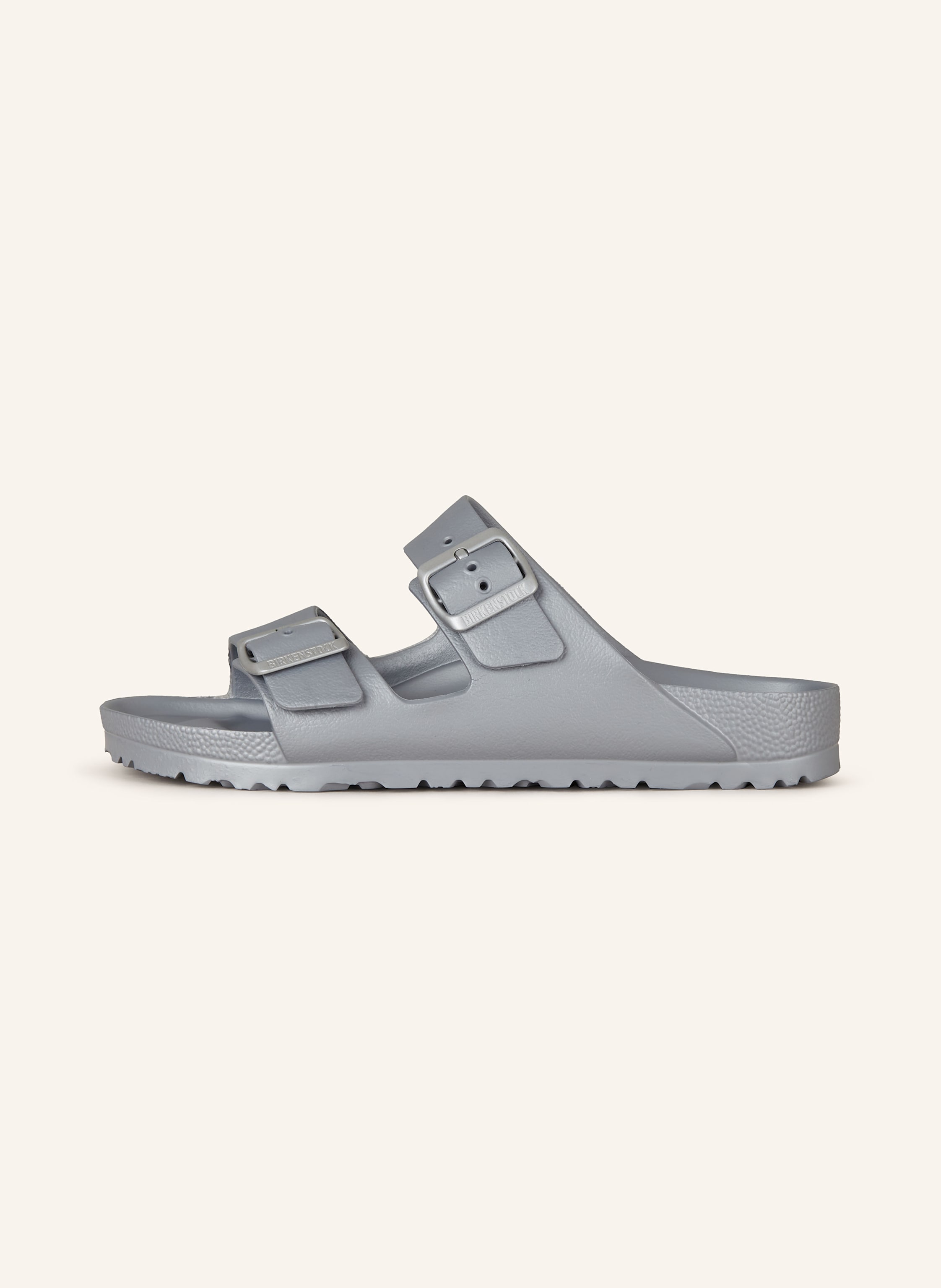 Thumbnail - Birkenstock Pantoletten Arizona Eva silber