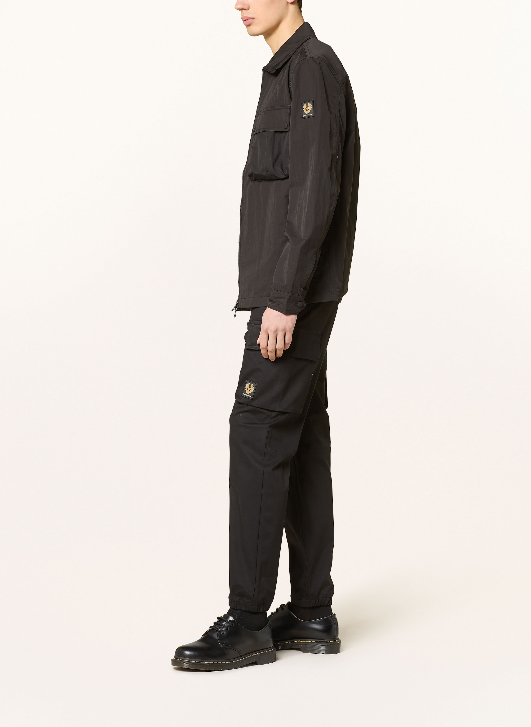 Thumbnail - Belstaff Cargohose Extra Slim Fit schwarz