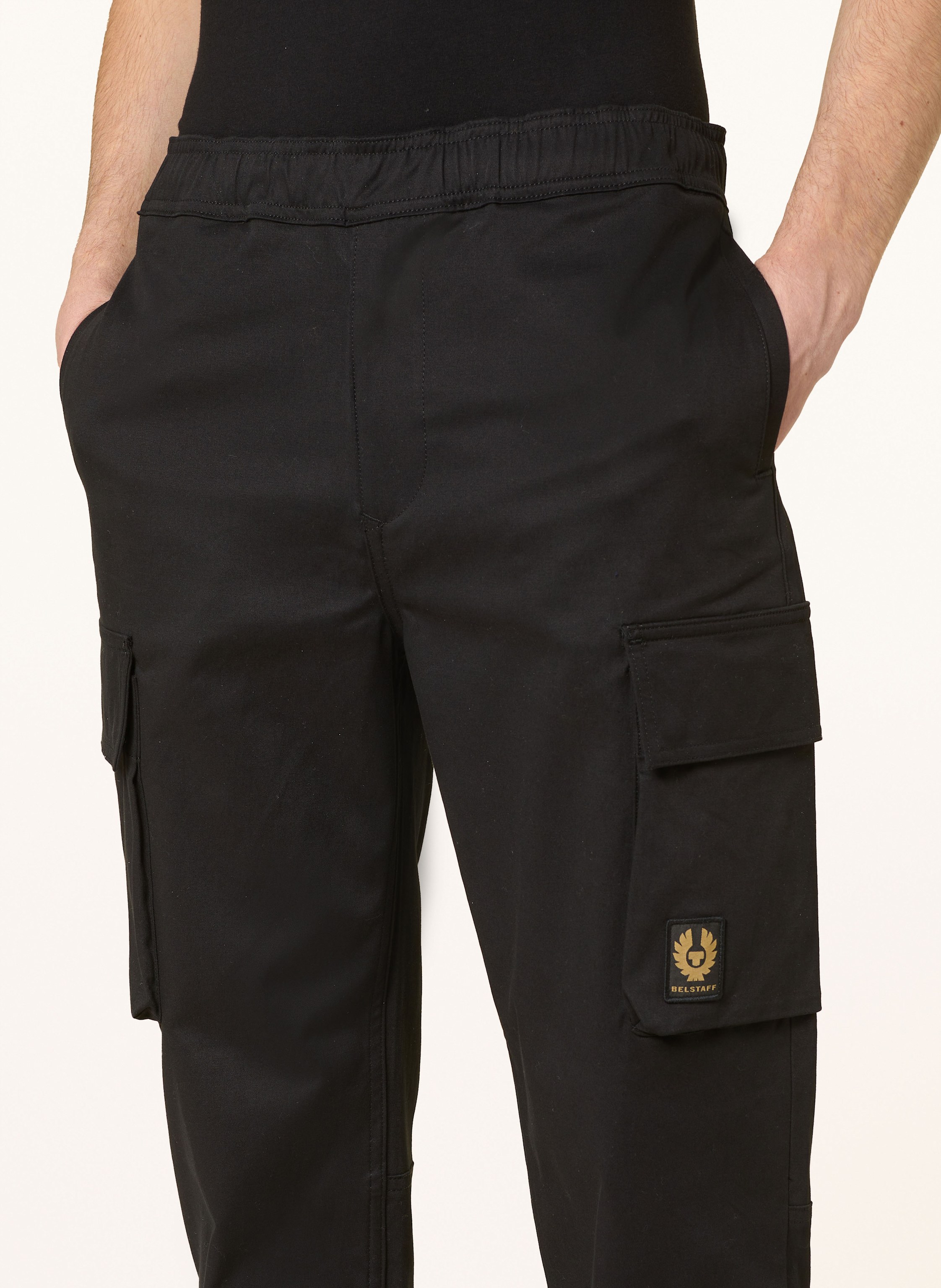 Thumbnail - Belstaff Cargohose Extra Slim Fit schwarz