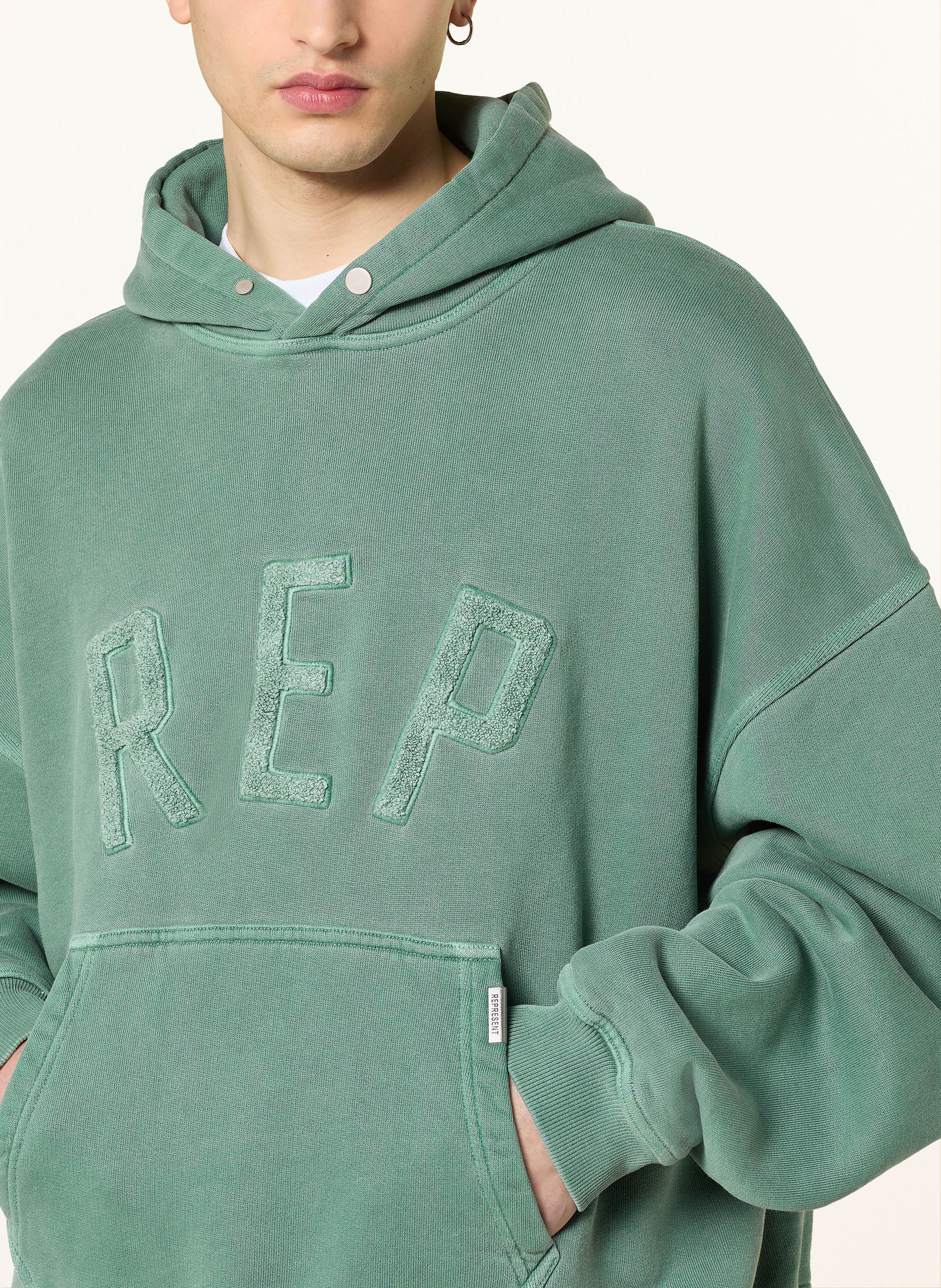 Thumbnail - Represent Hoodie gruen