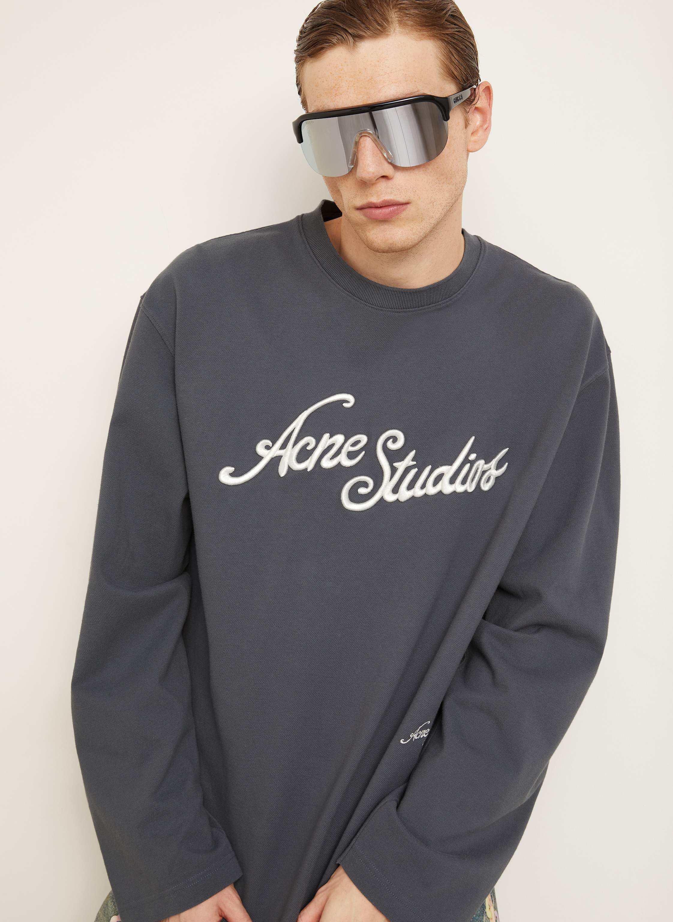Thumbnail - Acne Studios Longsleeve grau