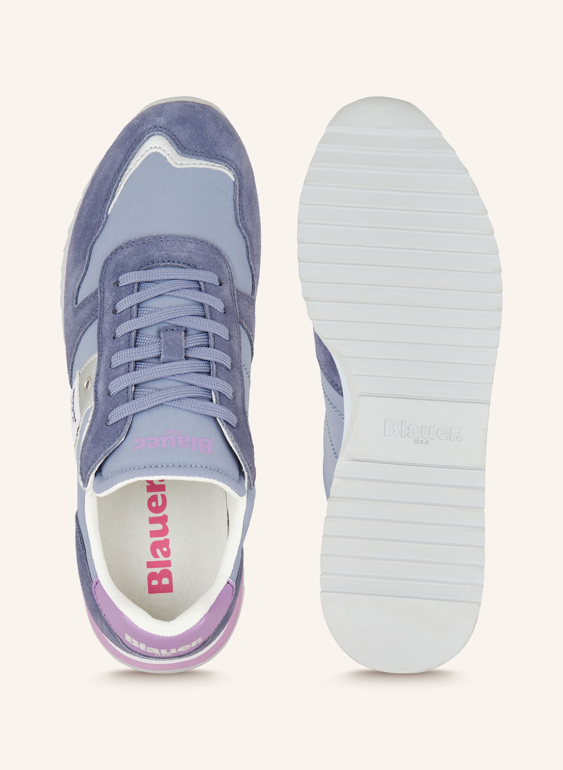 Thumbnail - Blauer Sneaker Melrose blau