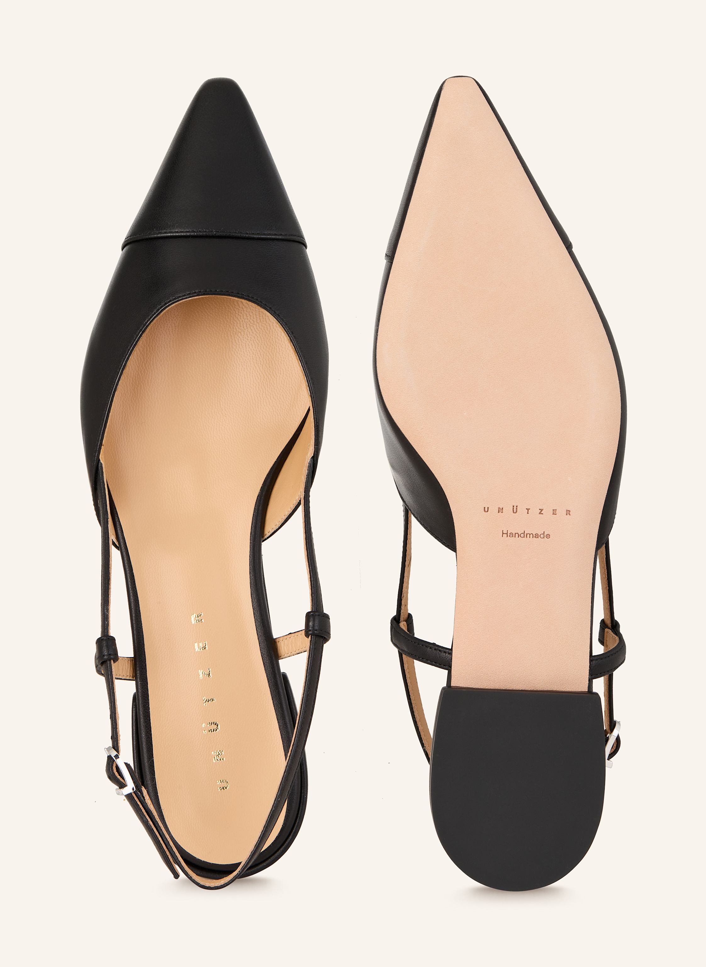 Thumbnail - Unützer Slingballerinas schwarz