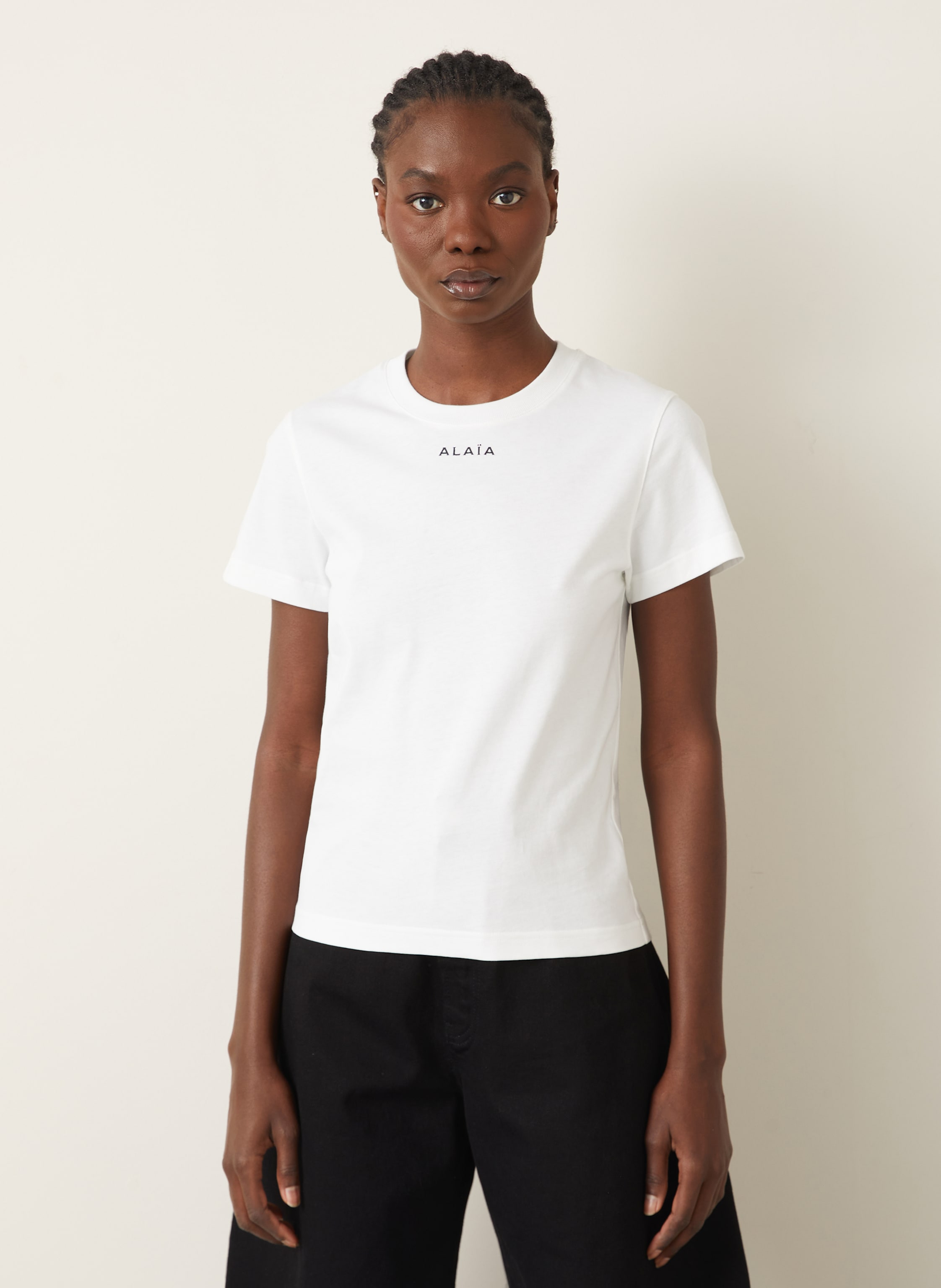 Thumbnail - Alaïa T-Shirt weiss