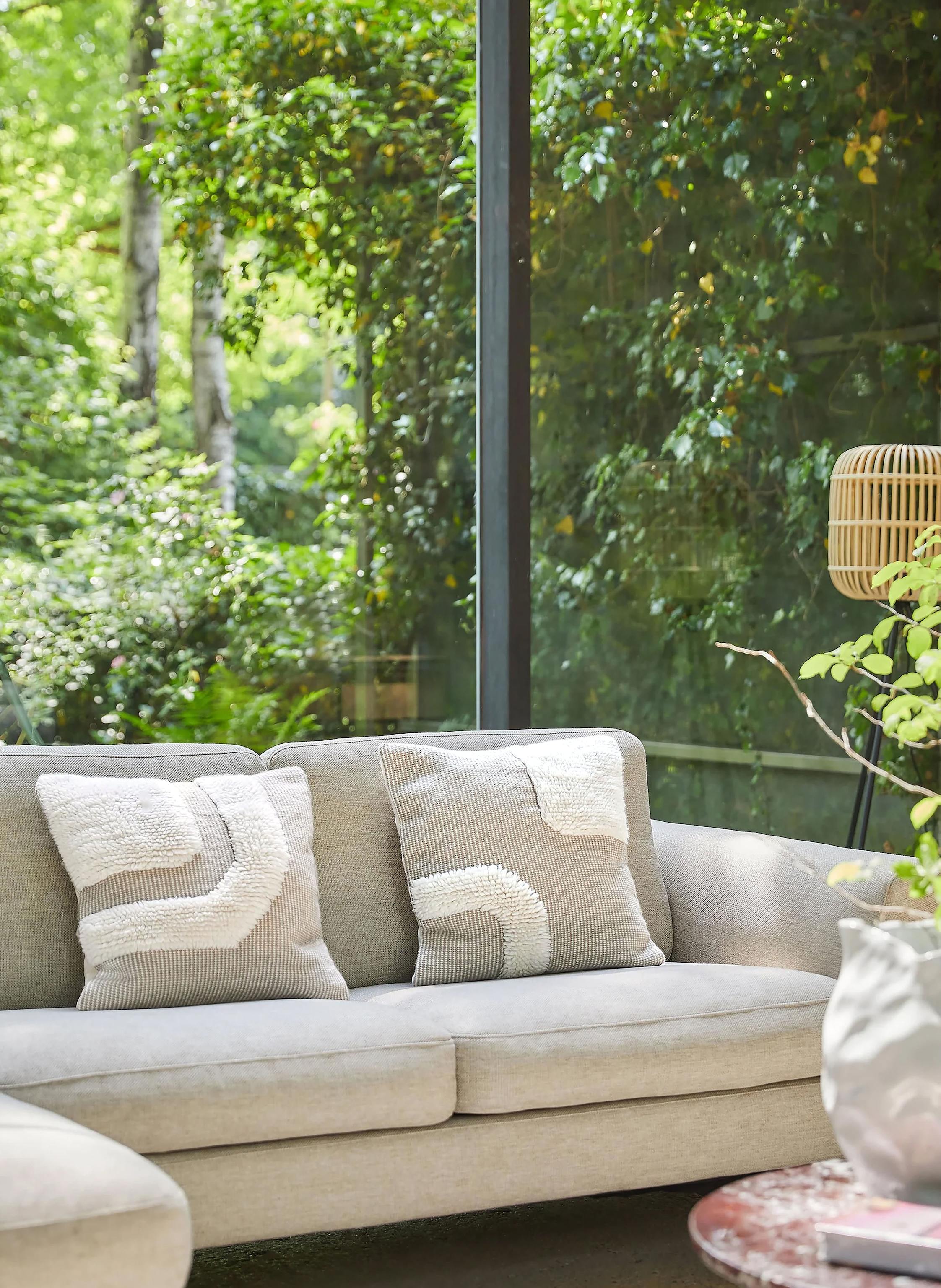 Thumbnail - Westwing Collection Dekokissenhülle Wool beige