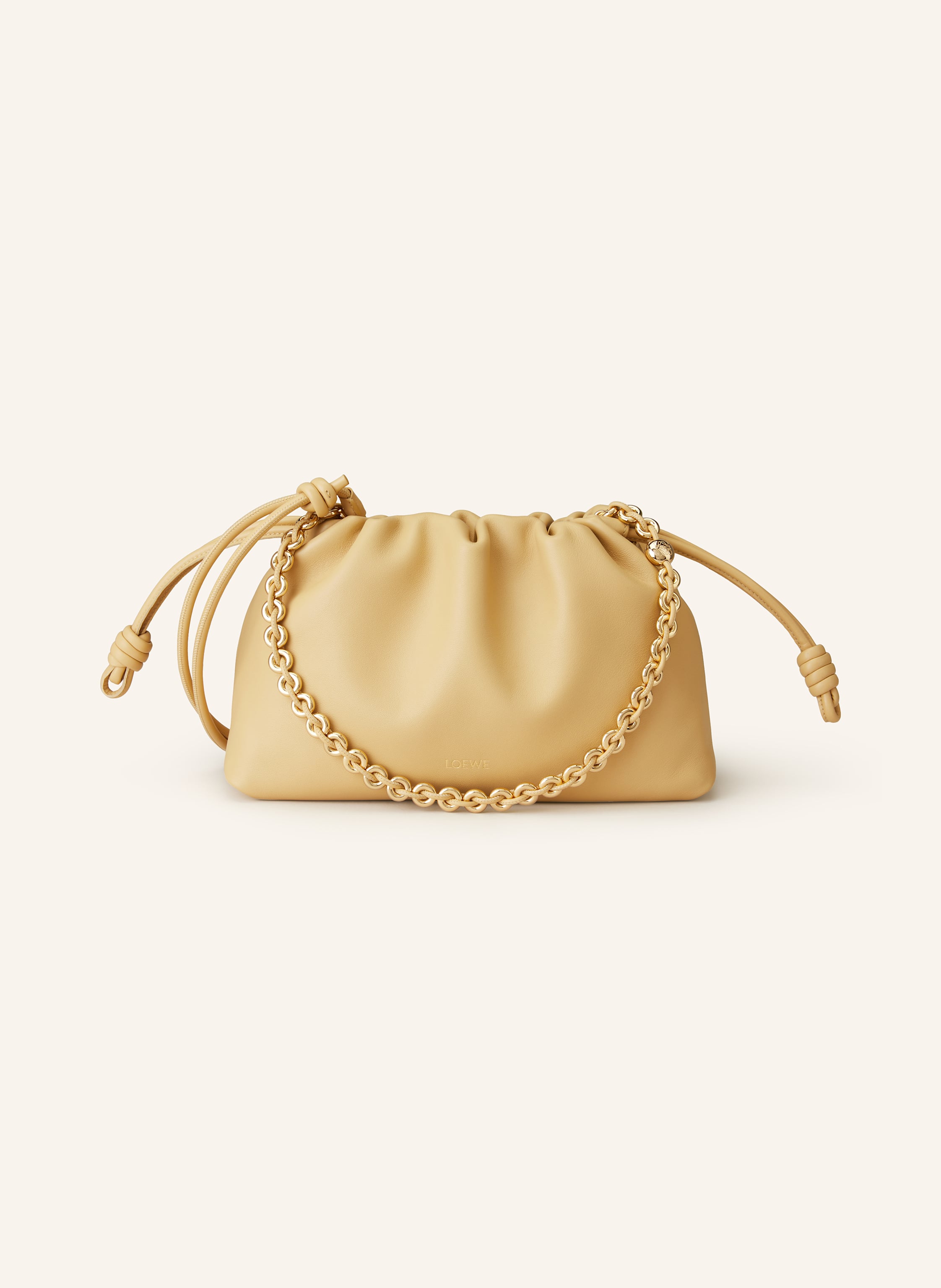Loewe Loewe Clutch Flamenco gelb in ECRU