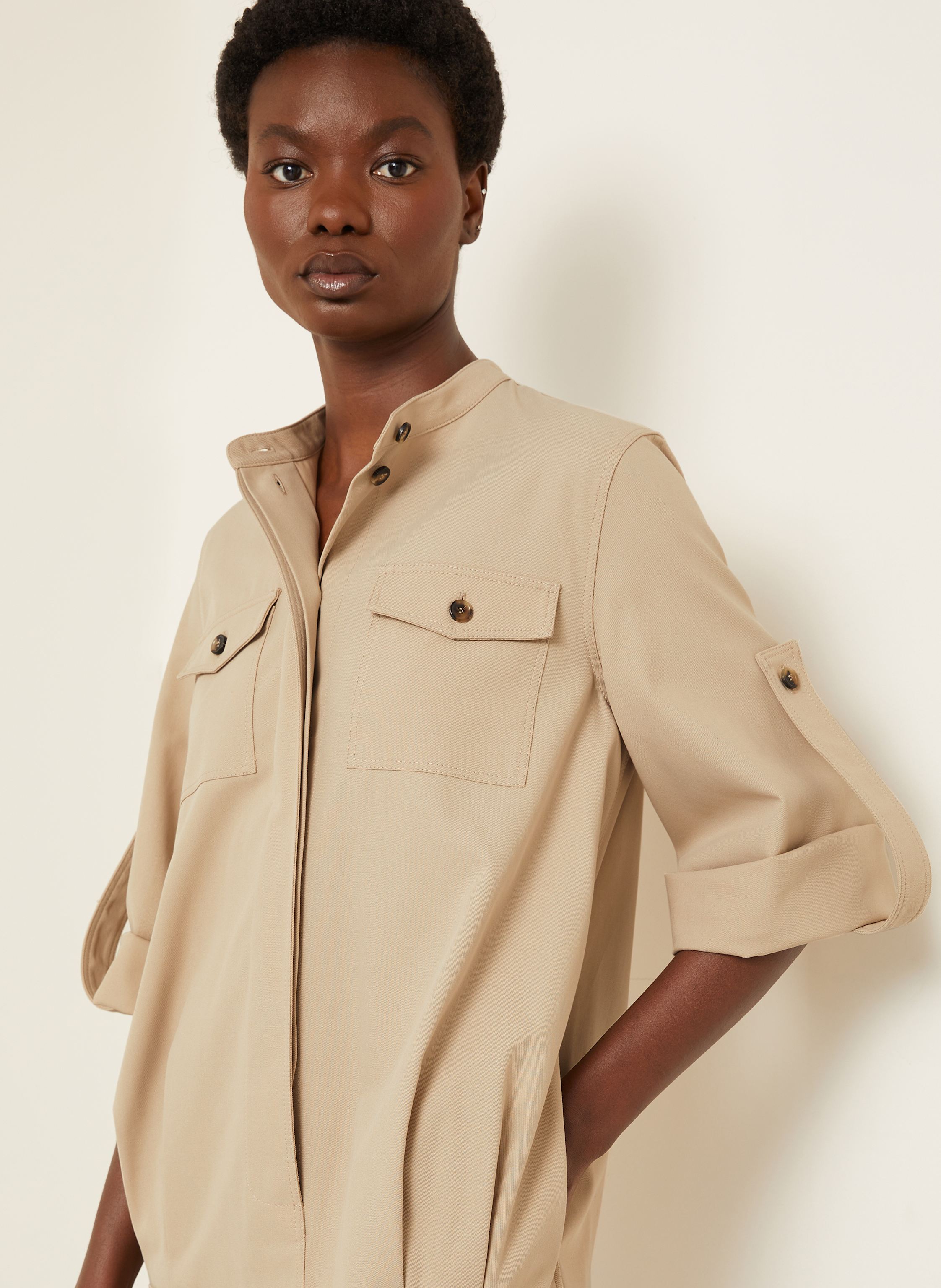 Thumbnail - Loewe Kleid Mit 3/4-Arm beige