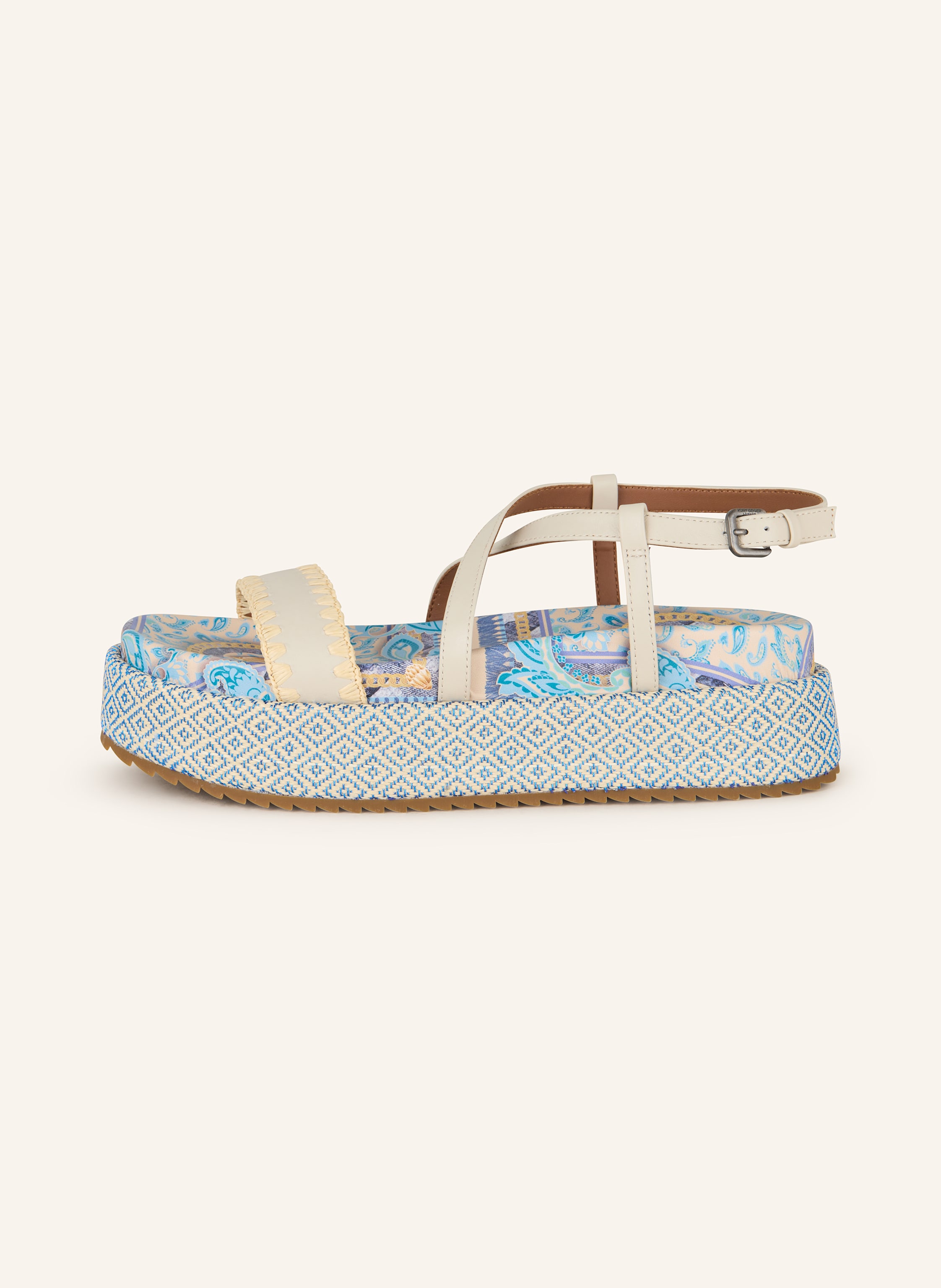 Thumbnail - Kurt Geiger Plateau-Sandalen blau