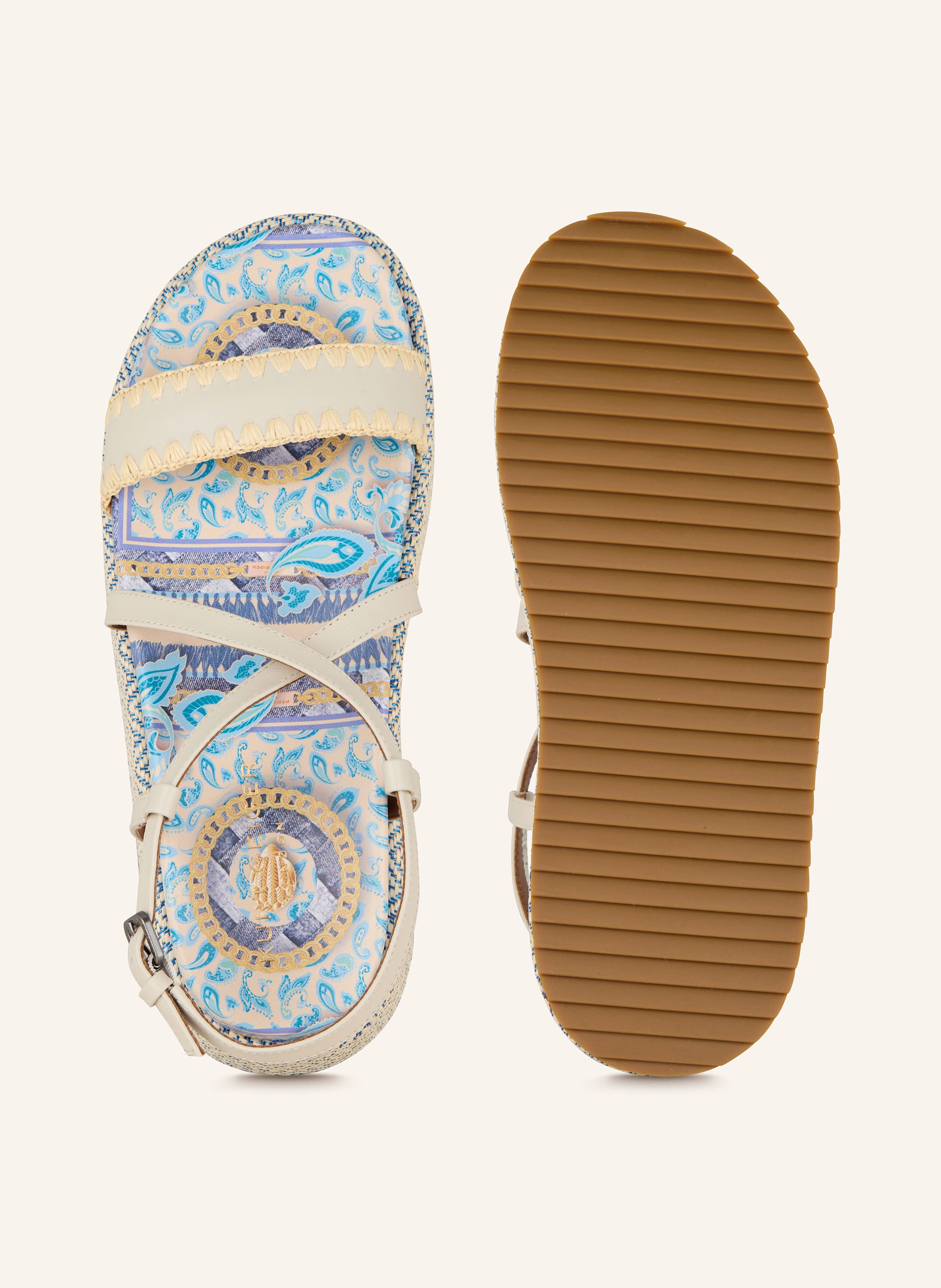 Thumbnail - Kurt Geiger Plateau-Sandalen blau