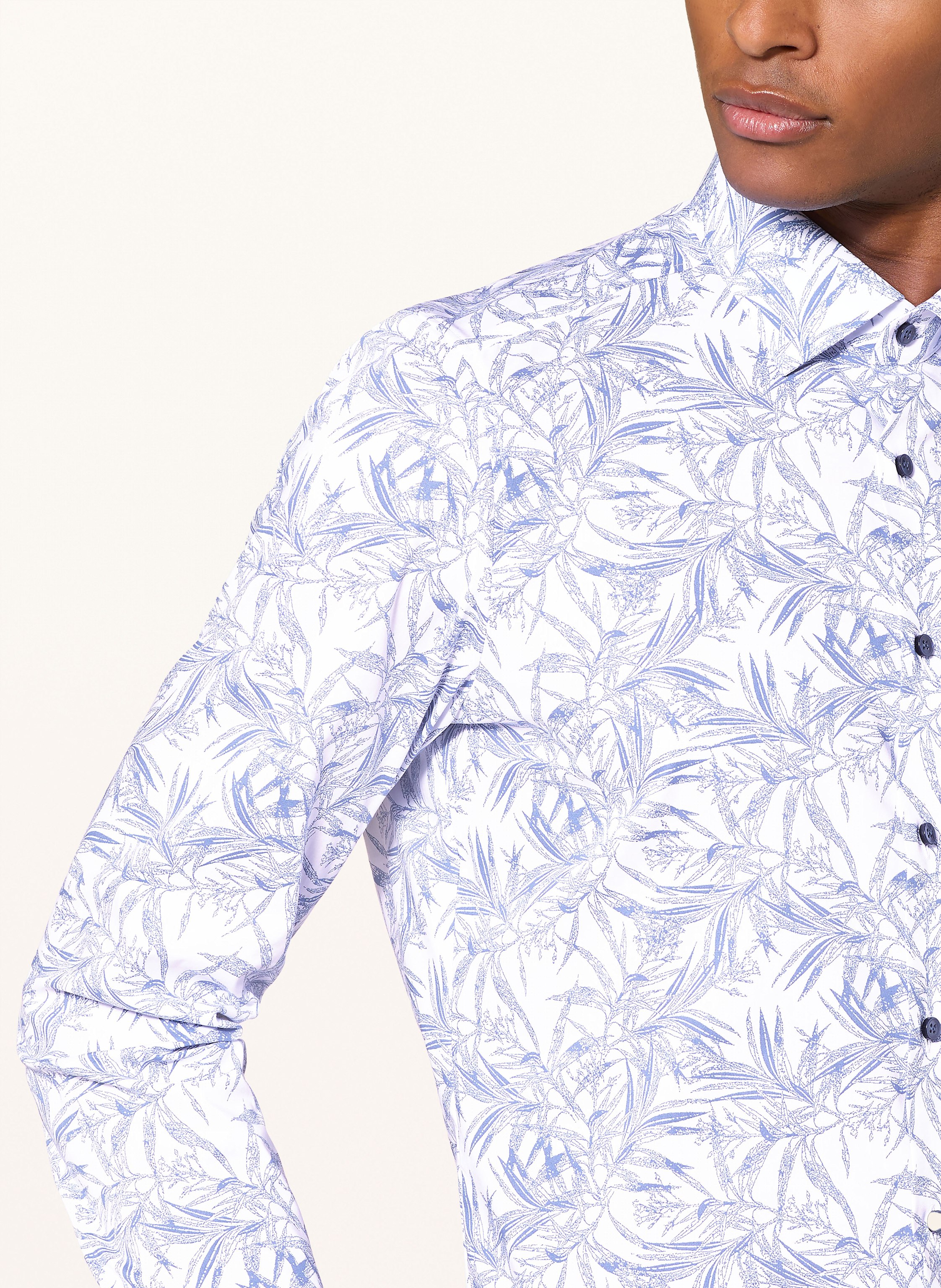 Thumbnail - Olymp Hemd Level Five Body Fit blau