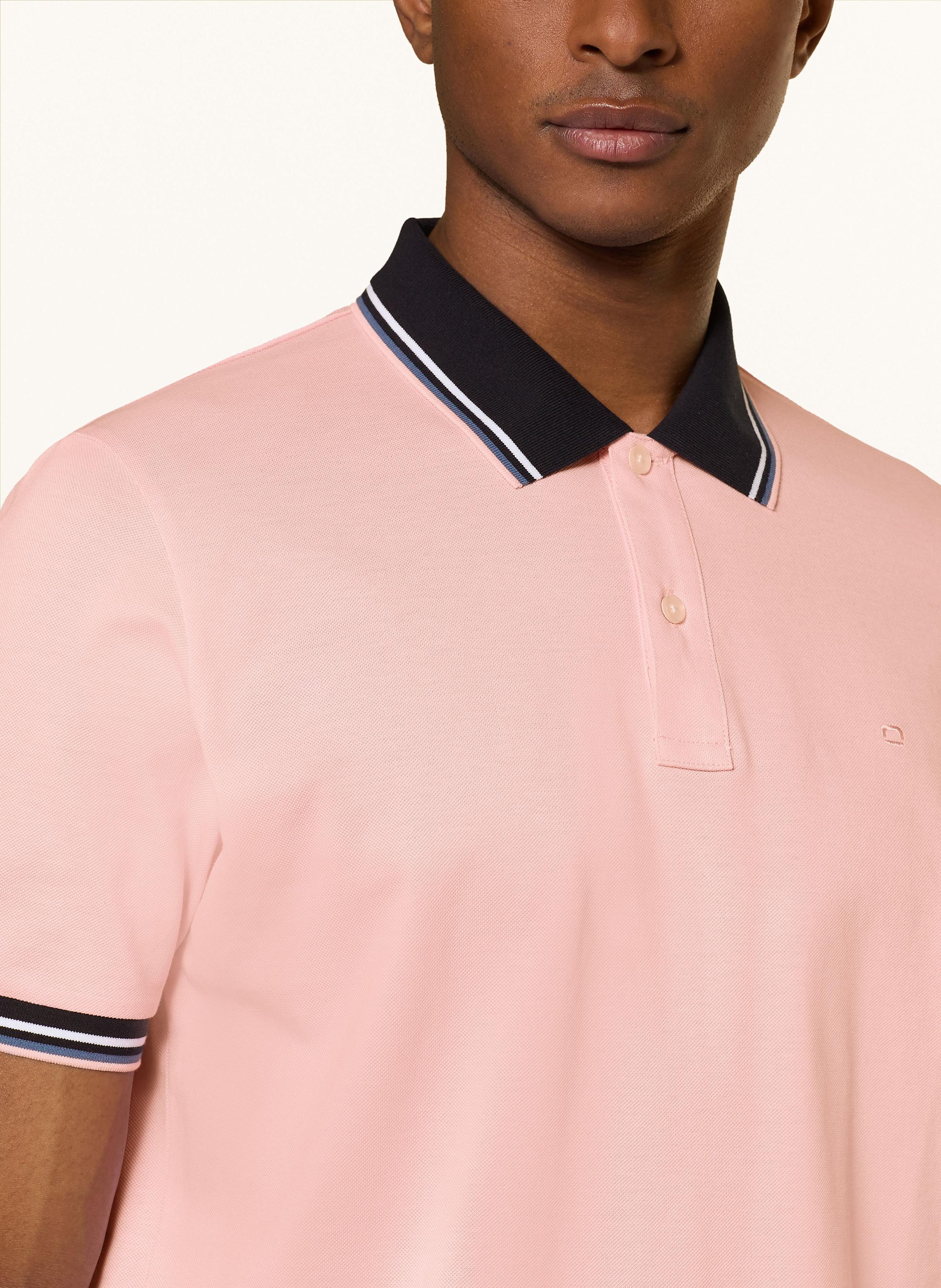 Thumbnail - Olymp Piqué-Poloshirt Casual Fit rosa