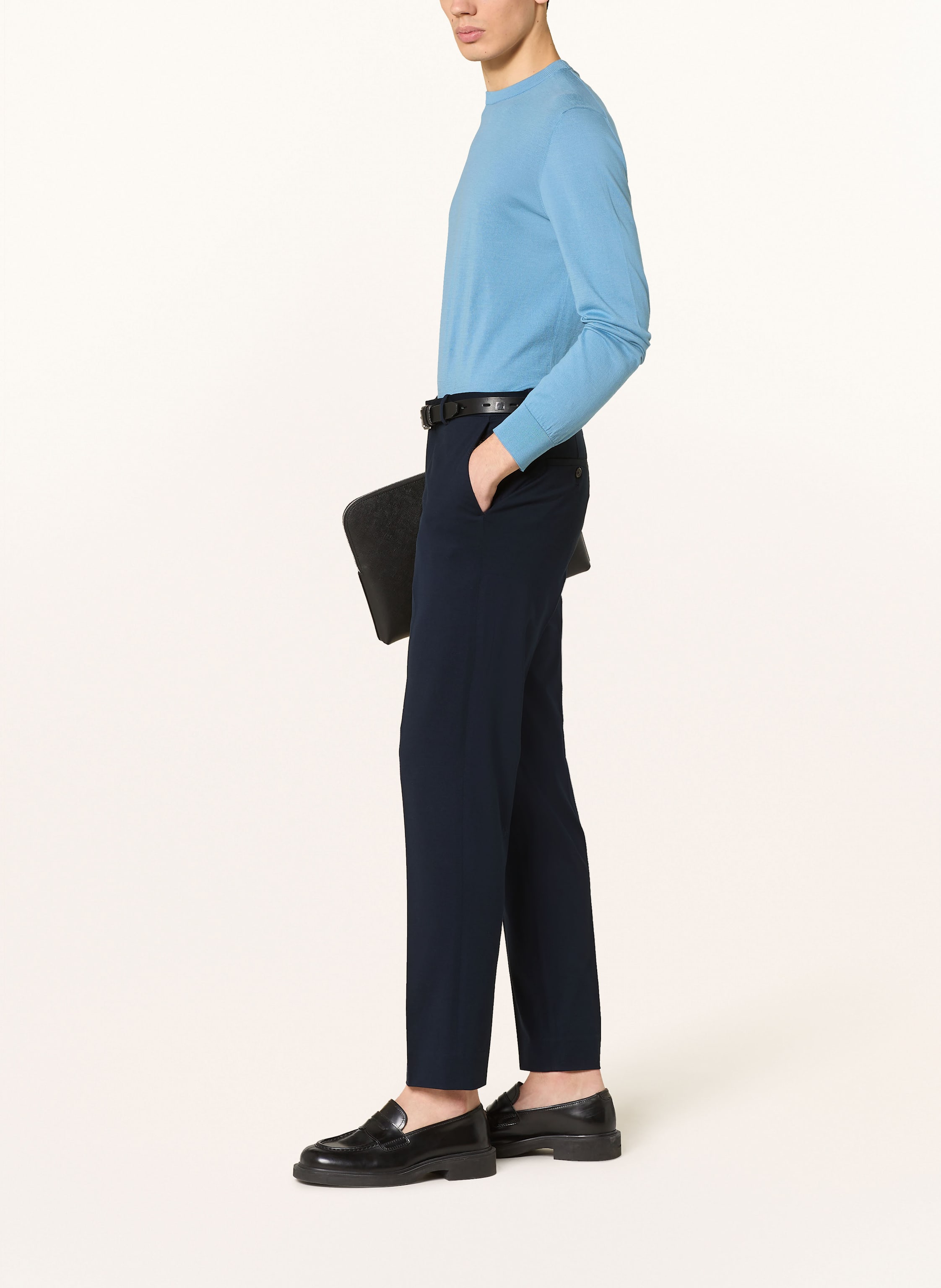 Thumbnail - Circolo 1901 Anzughose Extra Slim Fit blau