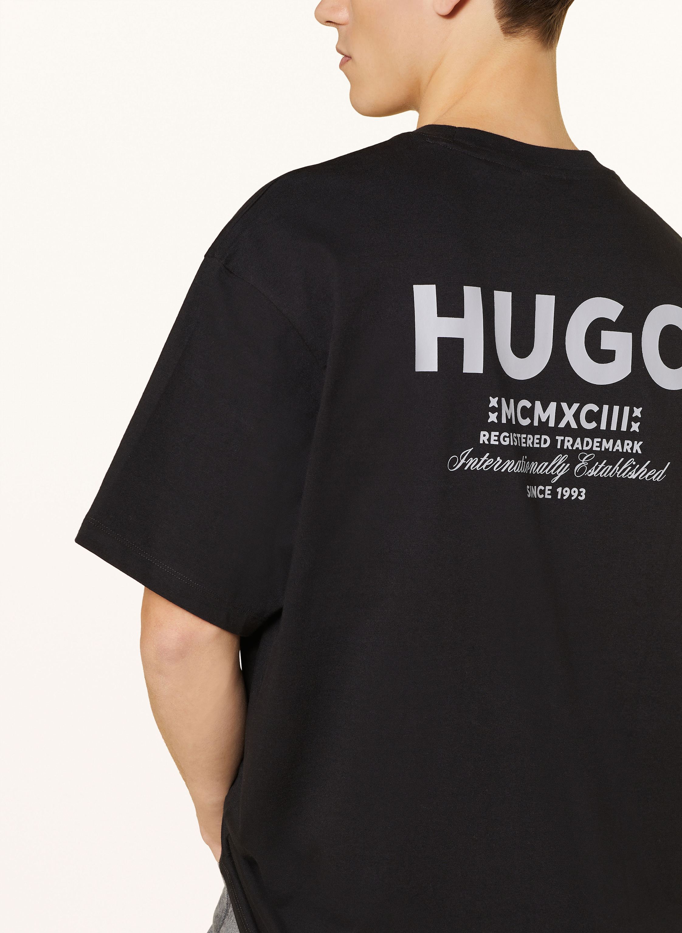Thumbnail - Hugo Blue T-Shirt Nalono schwarz