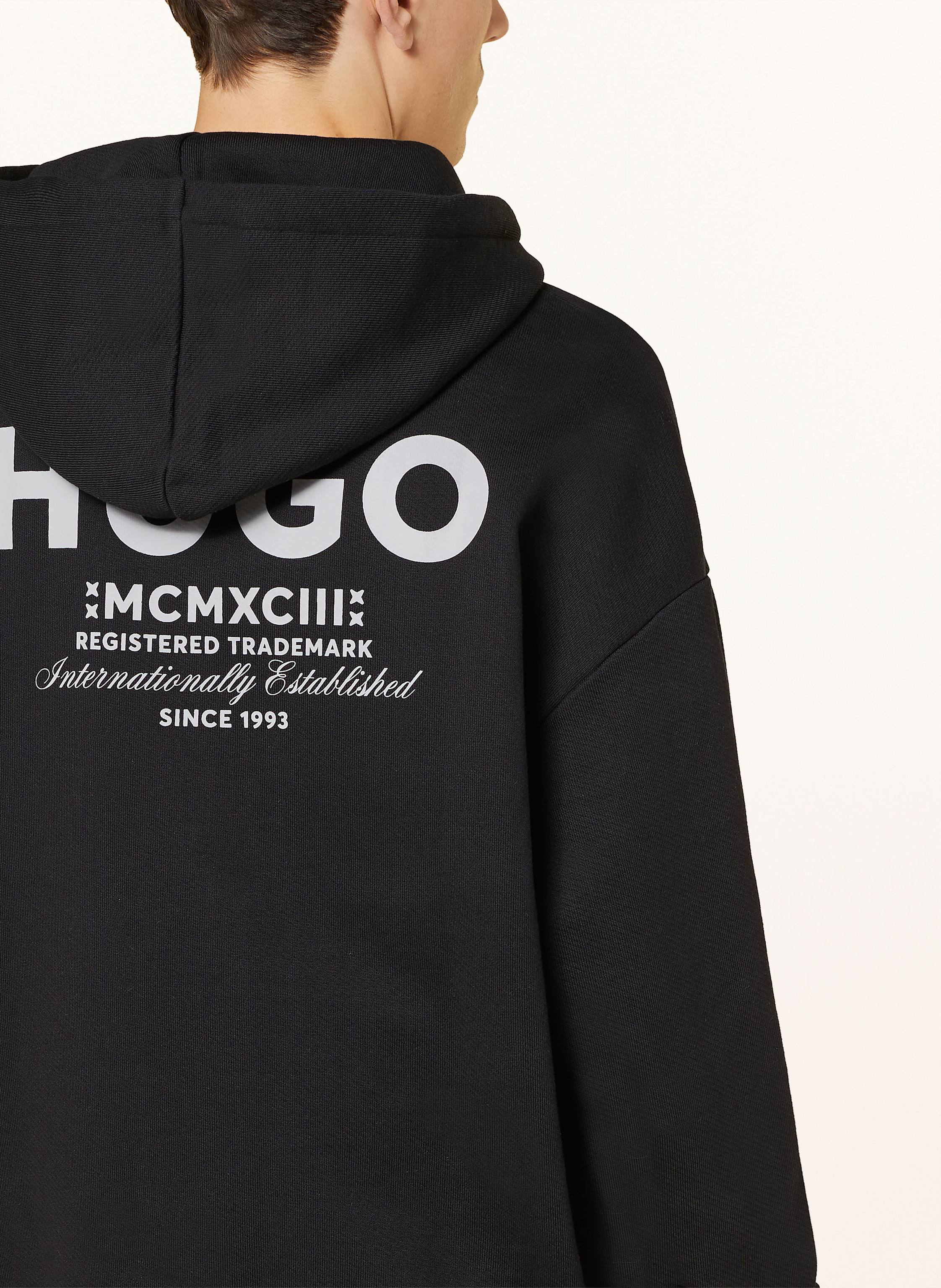 Thumbnail - Hugo Oversized-Sweatjacke Nardimez schwarz