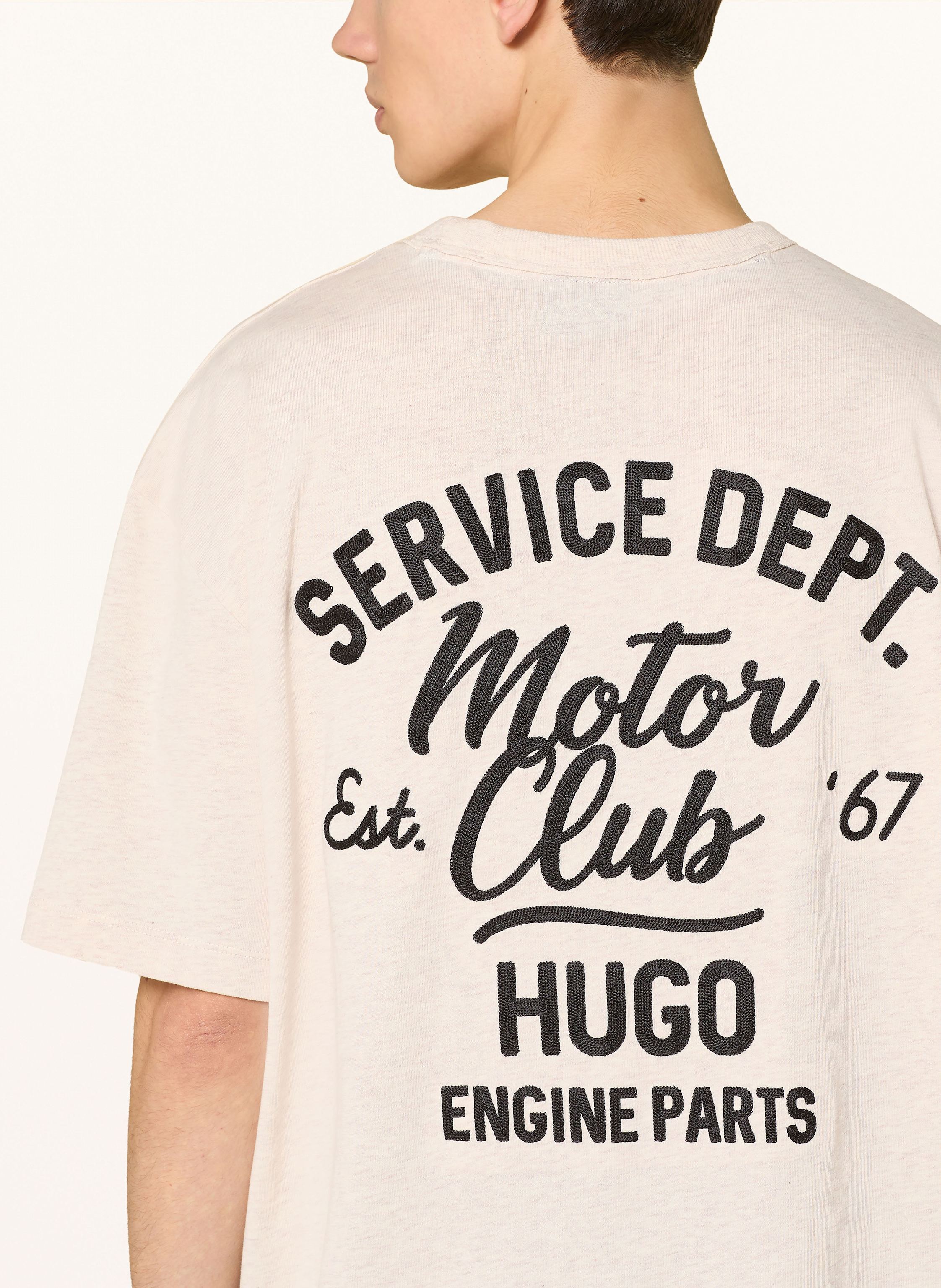 Thumbnail - Hugo Blue T-Shirt Nampie beige