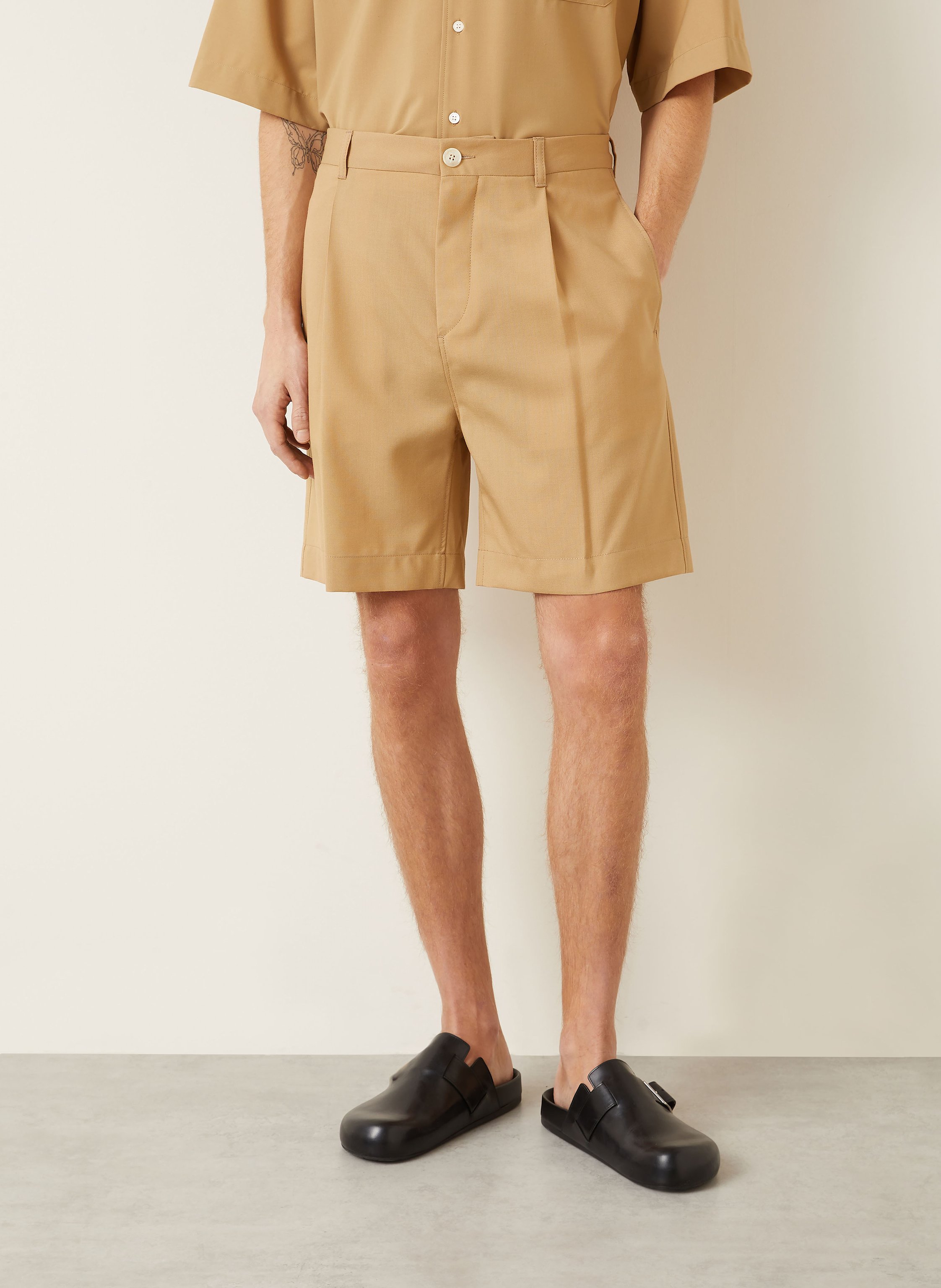 Thumbnail - Marni Shorts beige