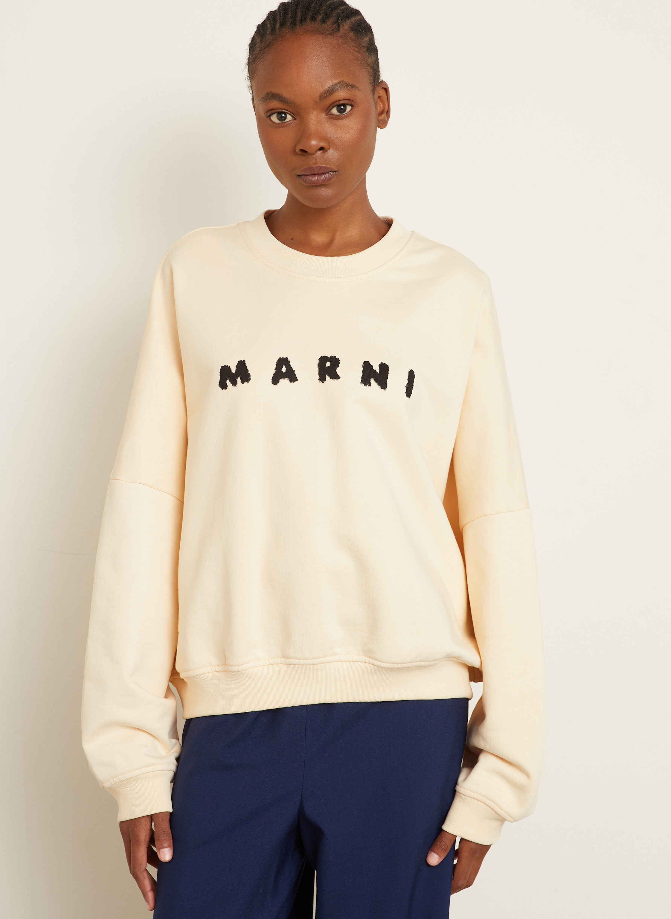 Thumbnail - Marni Sweatshirt beige
