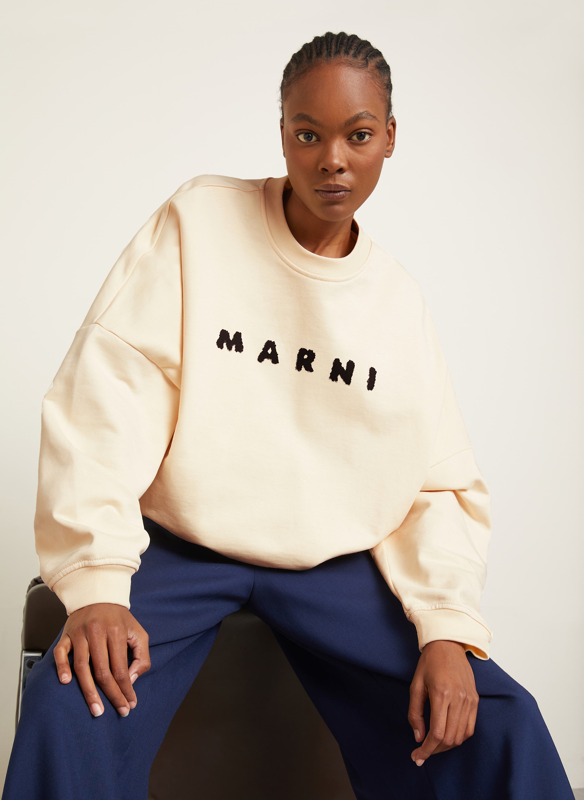 Thumbnail - Marni Sweatshirt beige