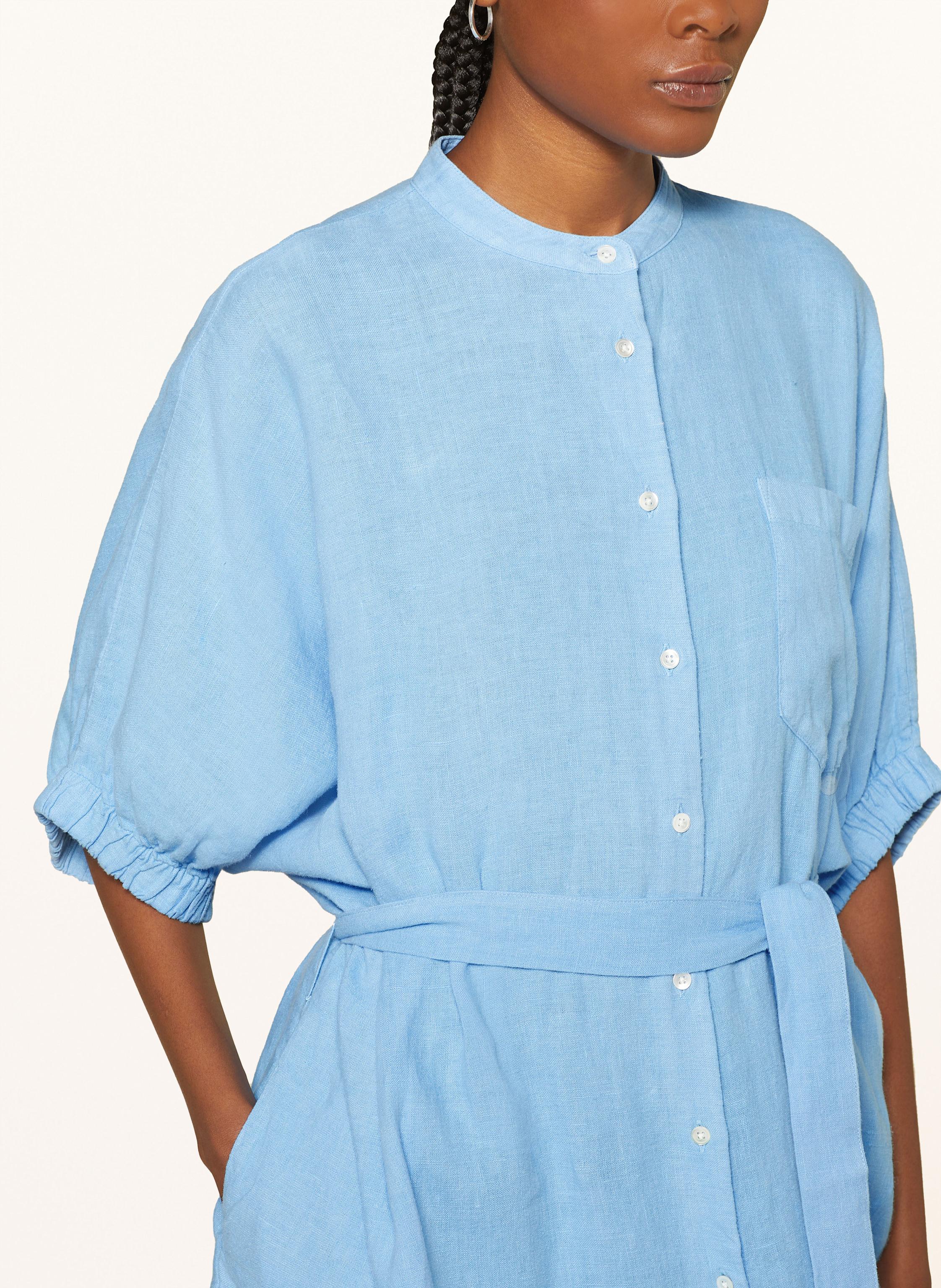 Thumbnail - Sosue Leinenkleid blau