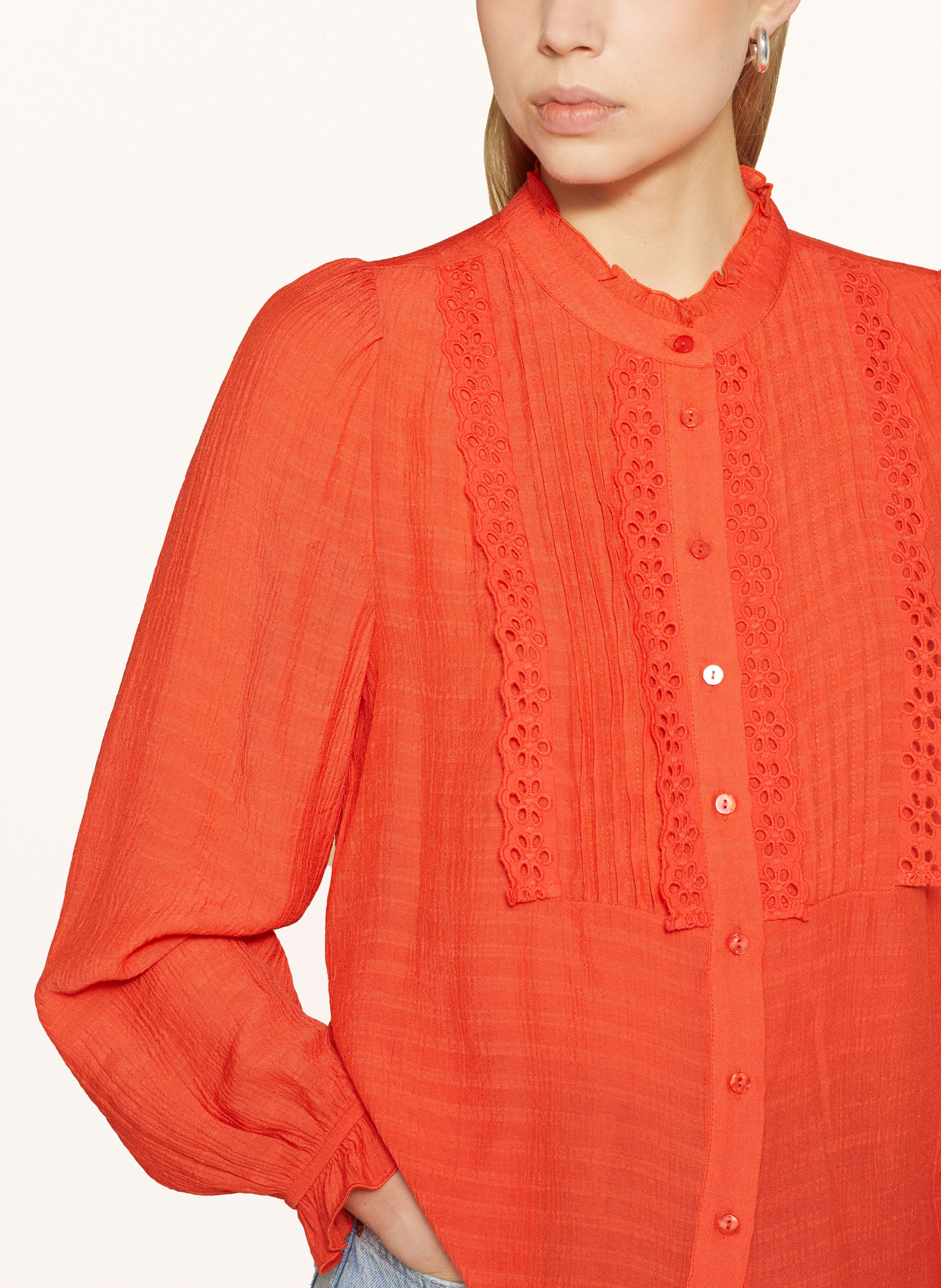 Thumbnail - Lollys Laundry Bluse Arielll rot