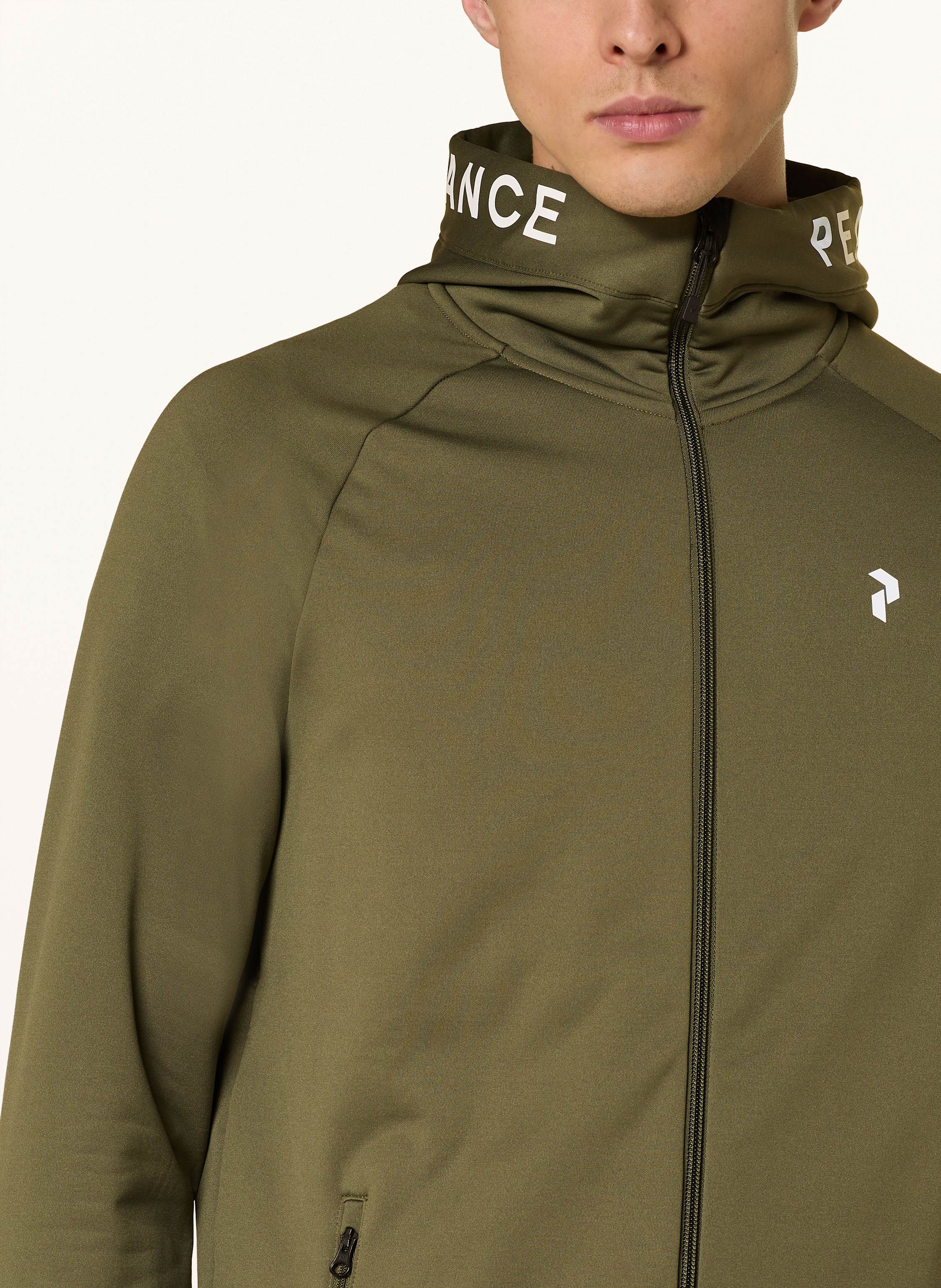 Thumbnail - Peak Performance Fleecejacke gruen
