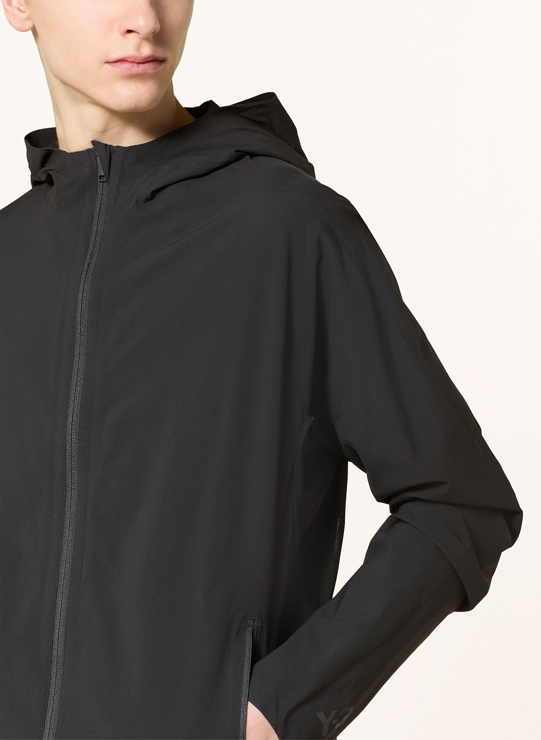Thumbnail - Y-3 Laufjacke schwarz
