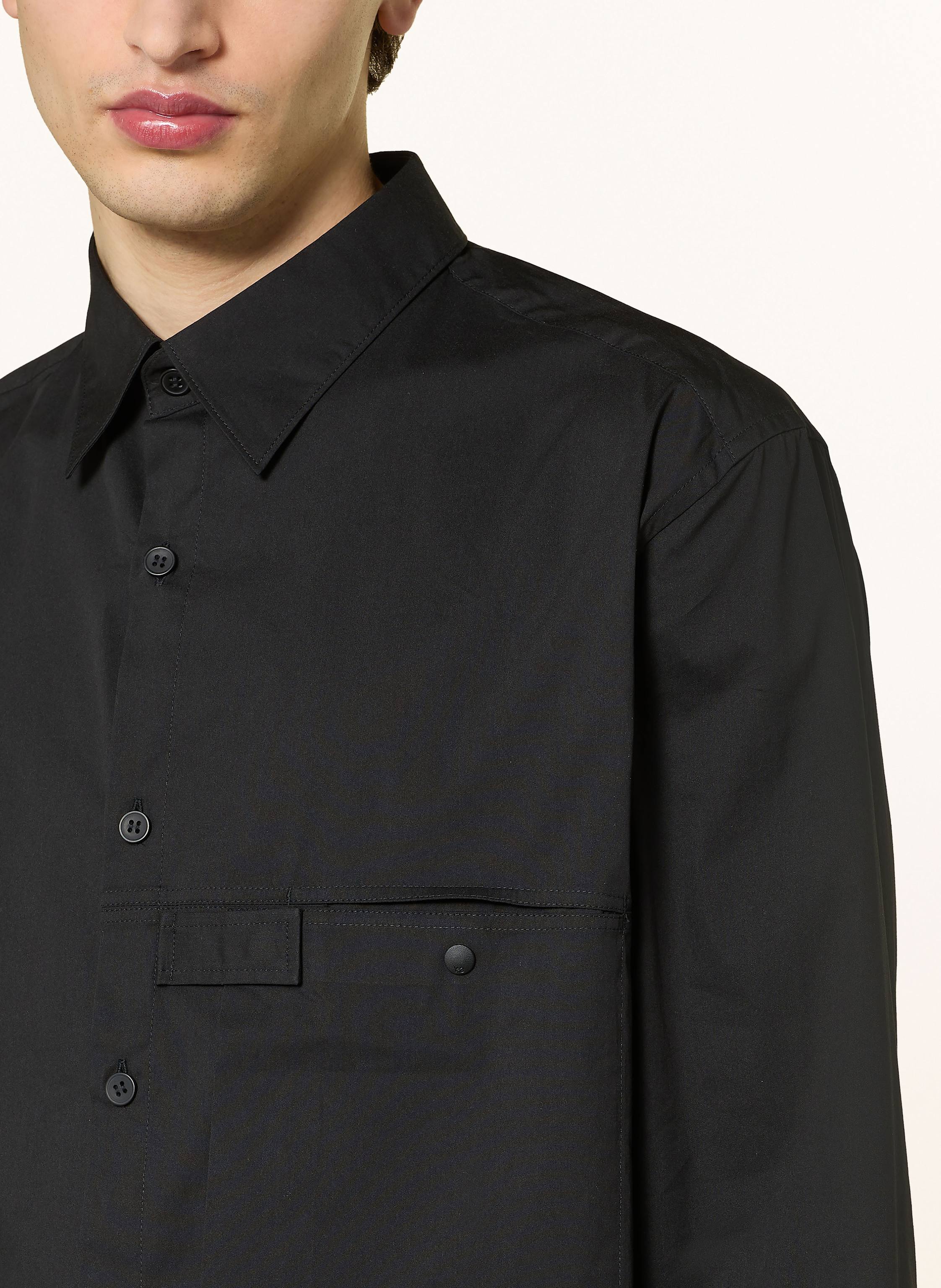 Thumbnail - Y-3 Hemd Reg Comfort Fit schwarz