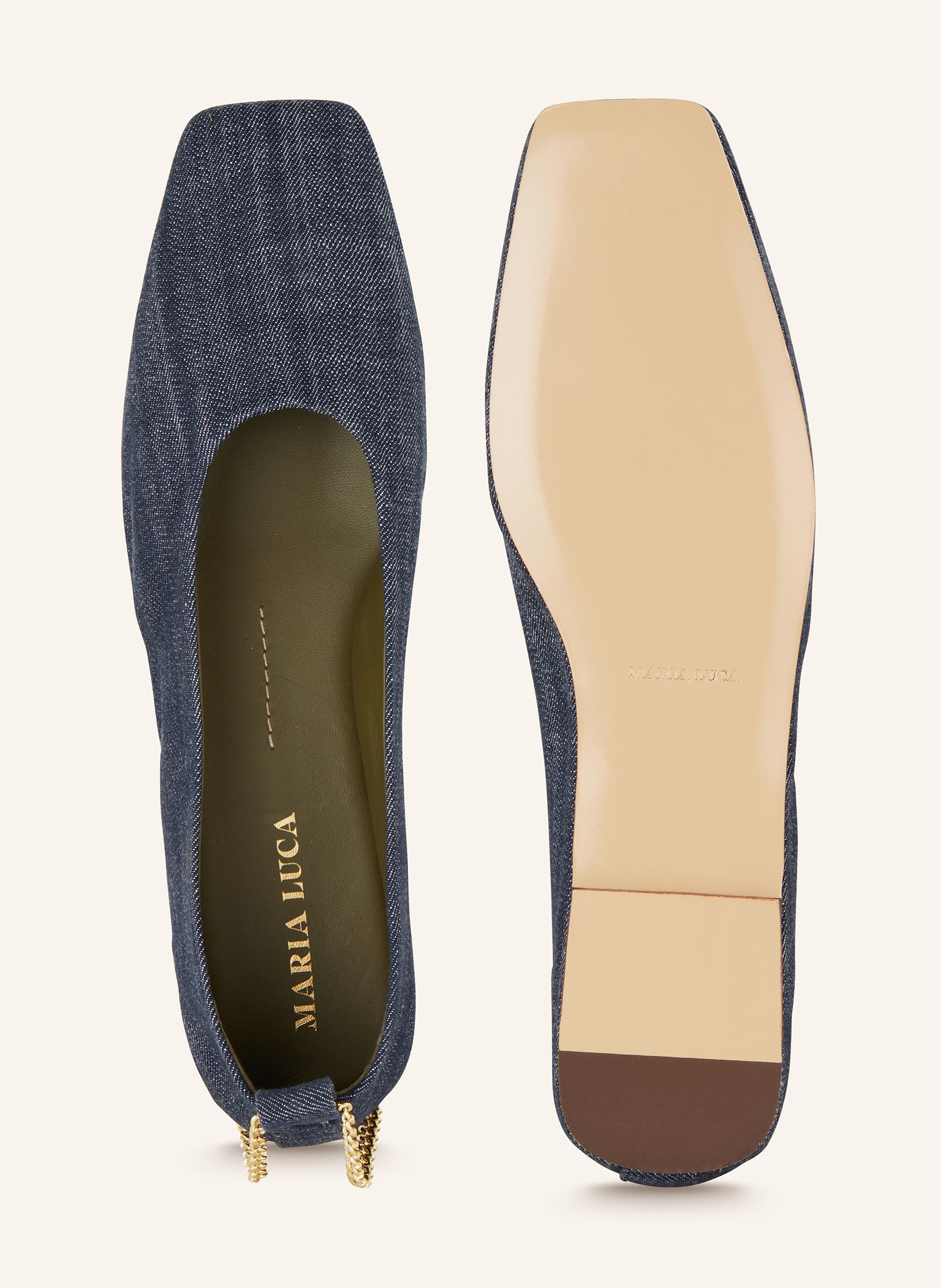 Thumbnail - Maria Luca Ballerinas Augusta blau