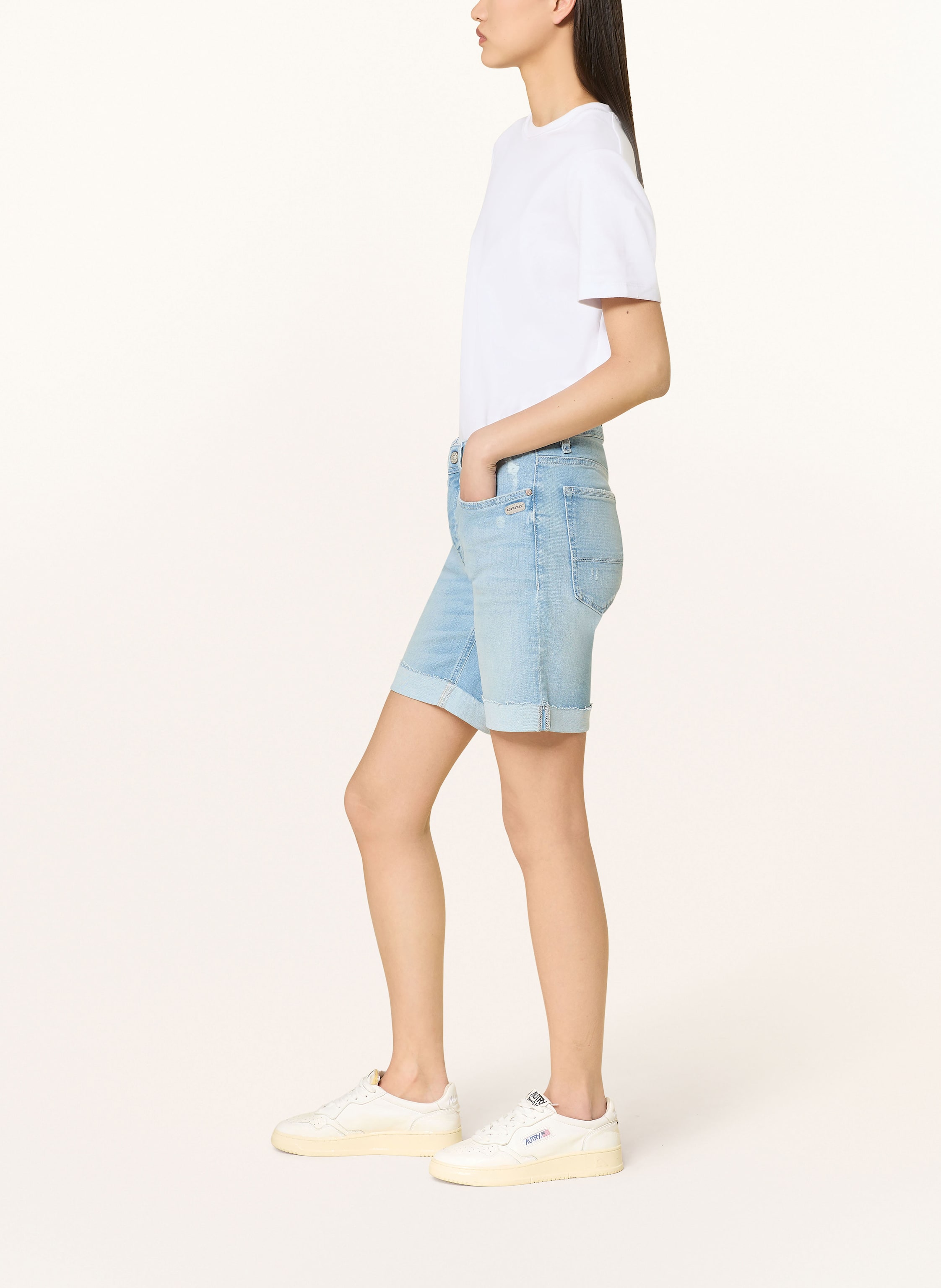 Thumbnail - Gang Jeansshorts 94nica Shorts blau