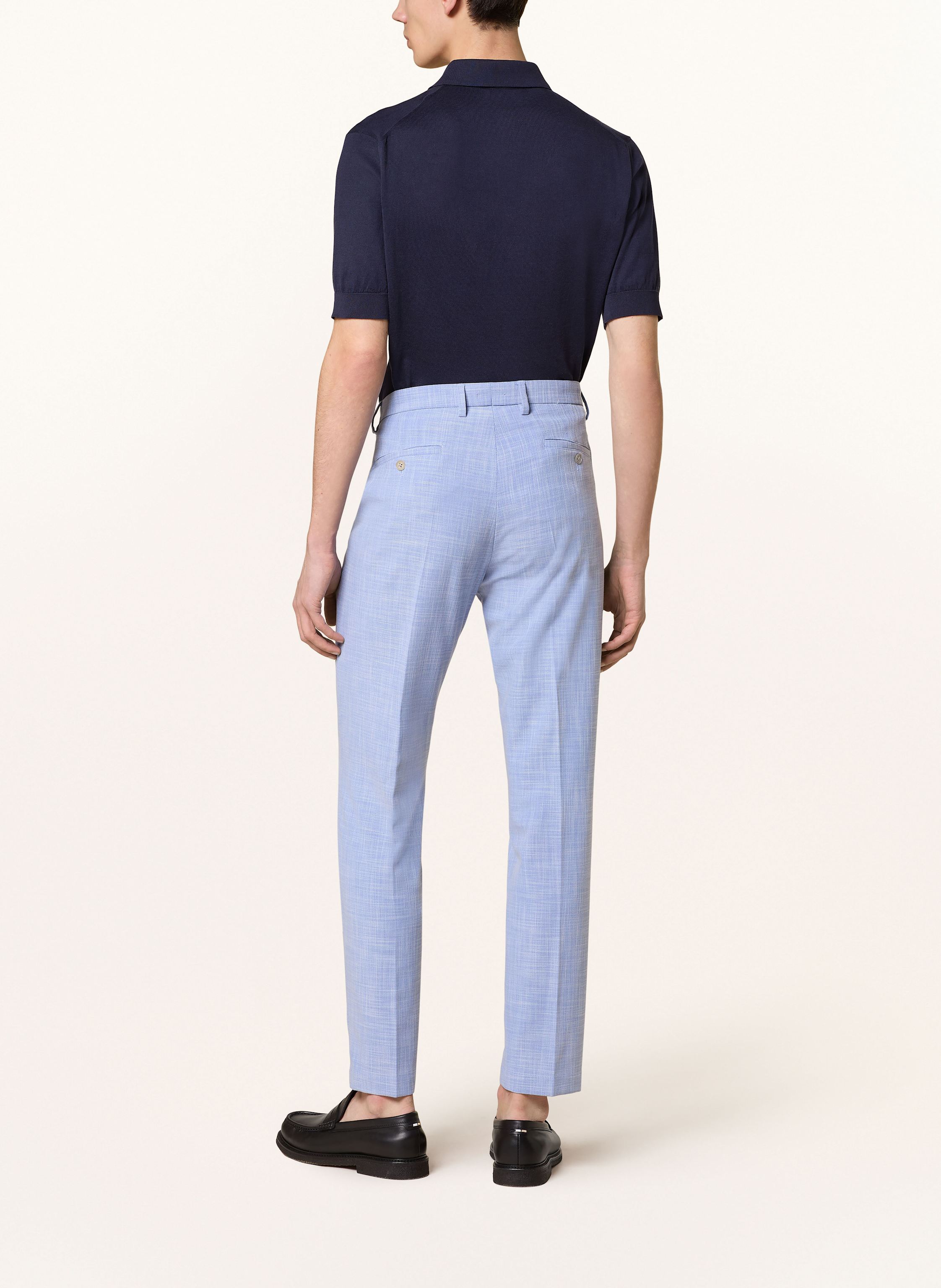 Thumbnail - Pierre Cardin Anzughose Pc-Ray Slim Fit blau