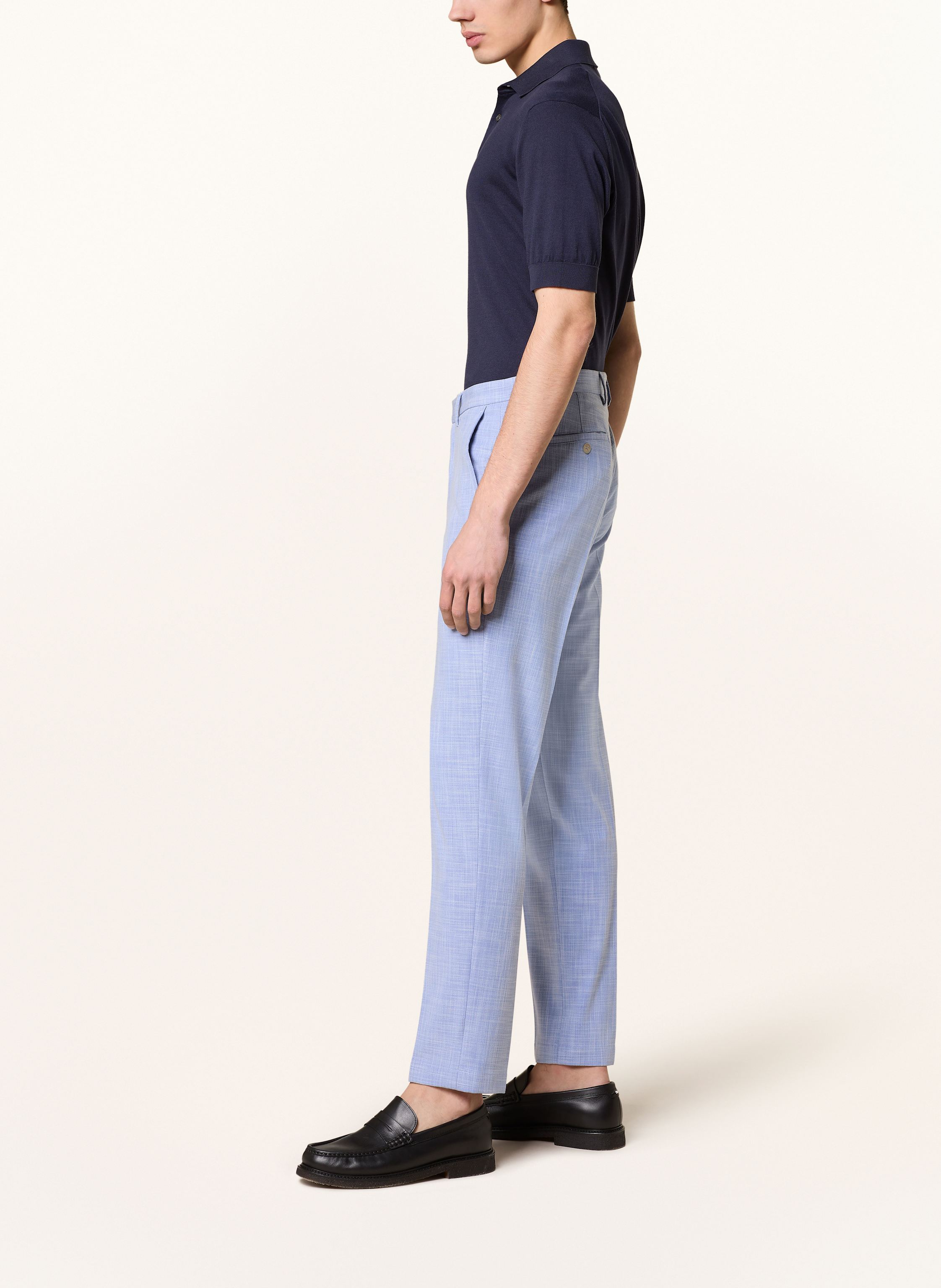 Thumbnail - Pierre Cardin Anzughose Pc-Ray Slim Fit blau
