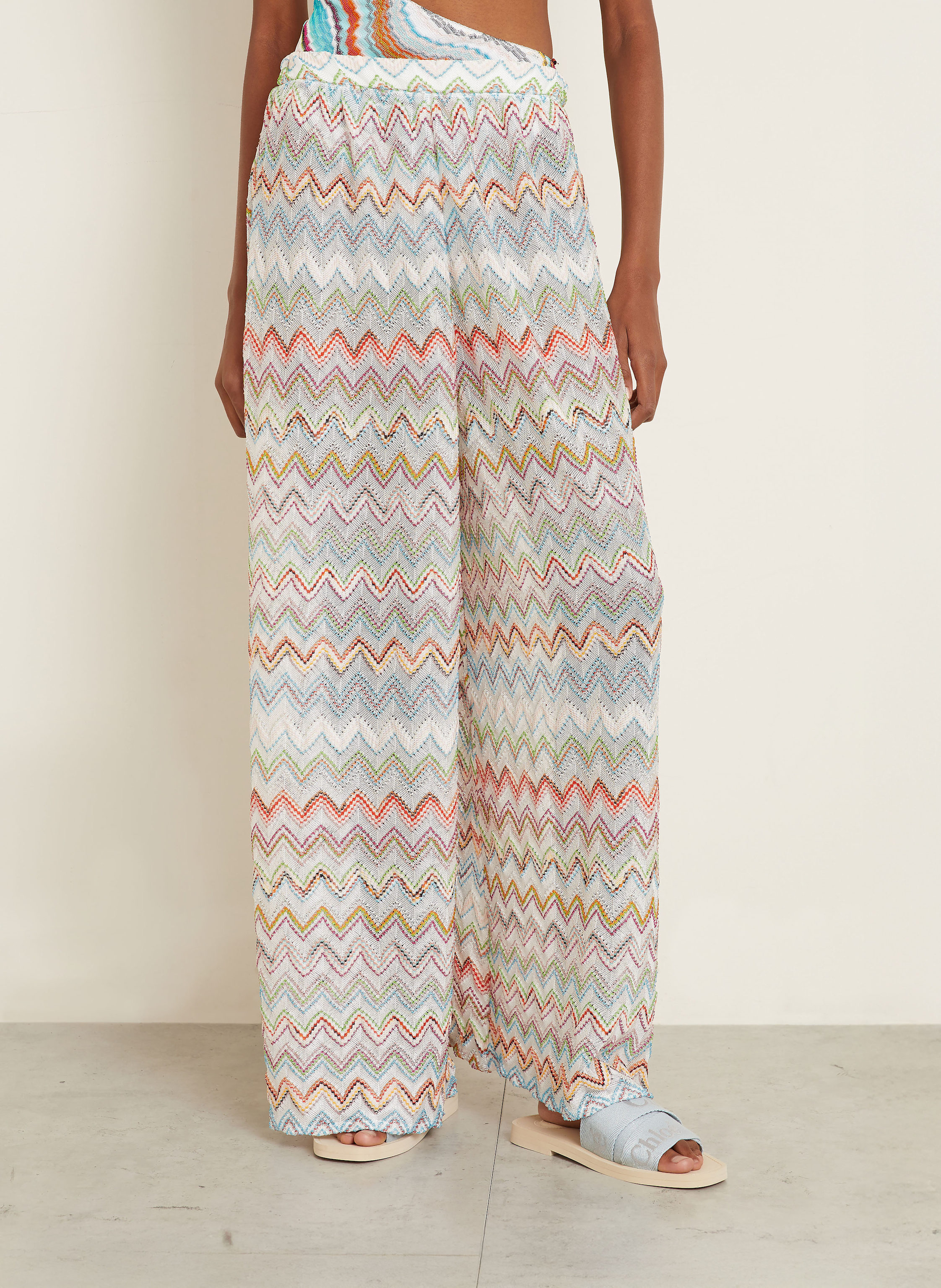 Thumbnail - Missoni Marlenehose beige