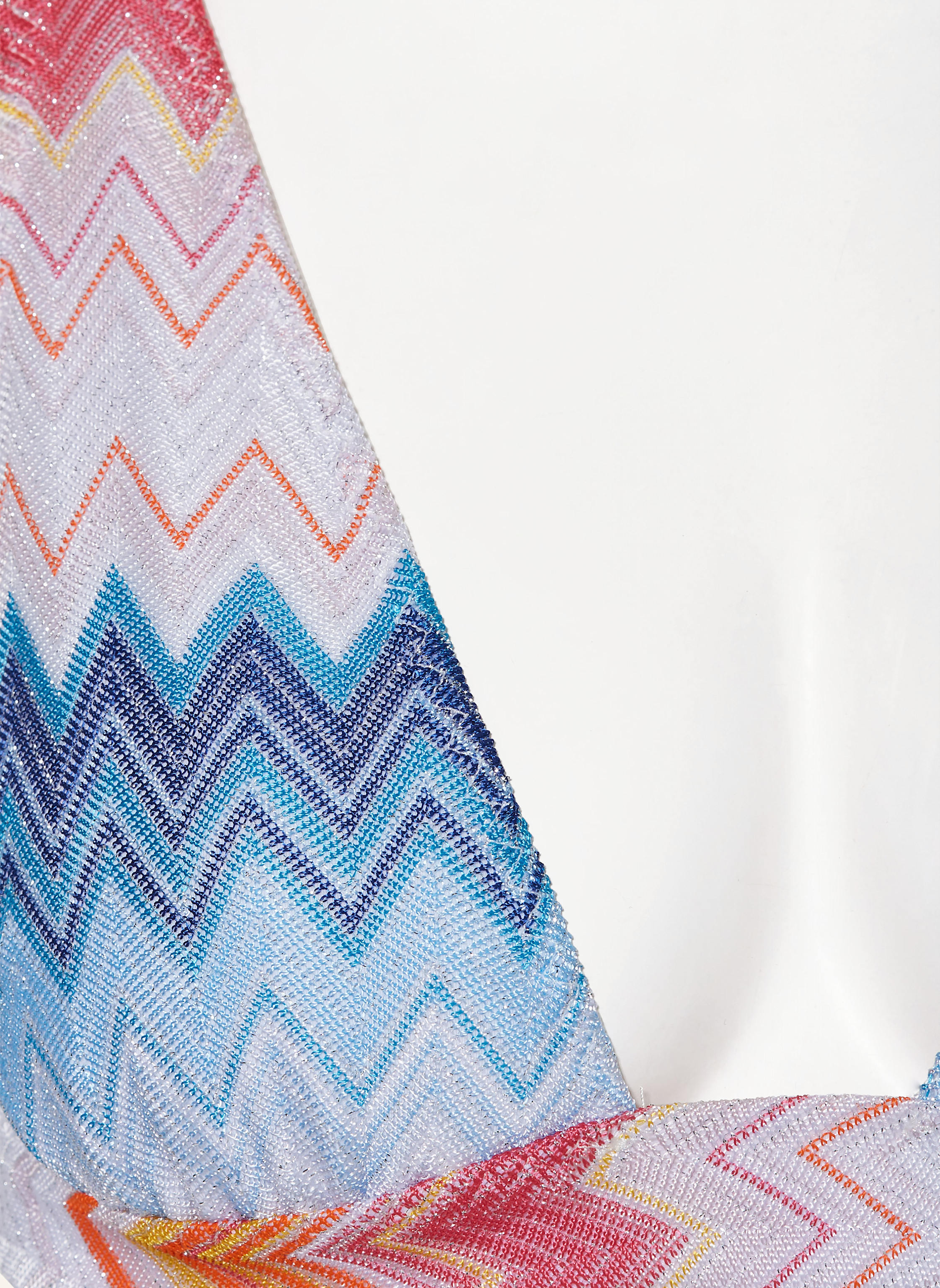 Thumbnail - Missoni Bralette-Bikini Mit Glitzergan weiss