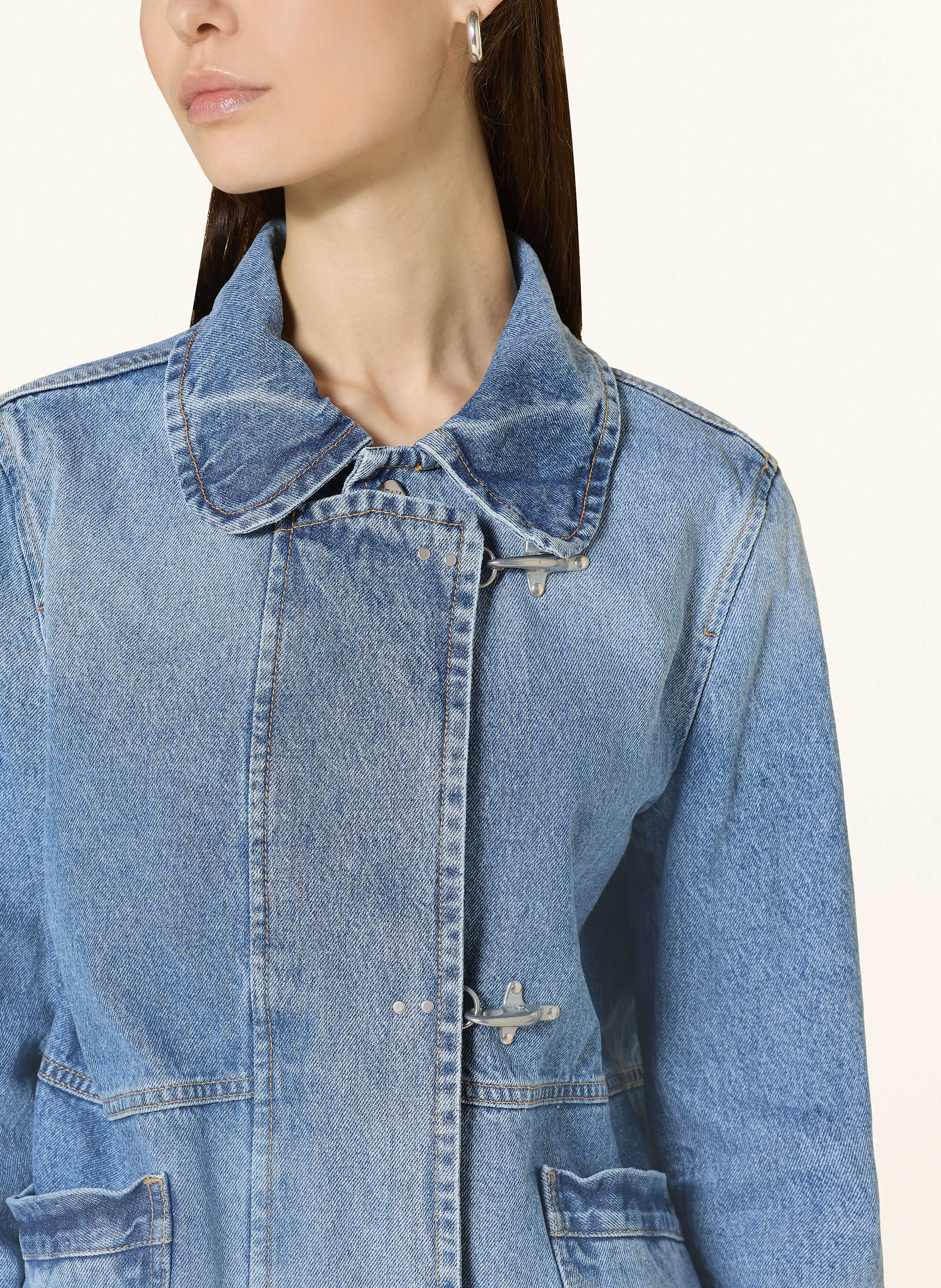 Thumbnail - Fay Jeansjacke blau