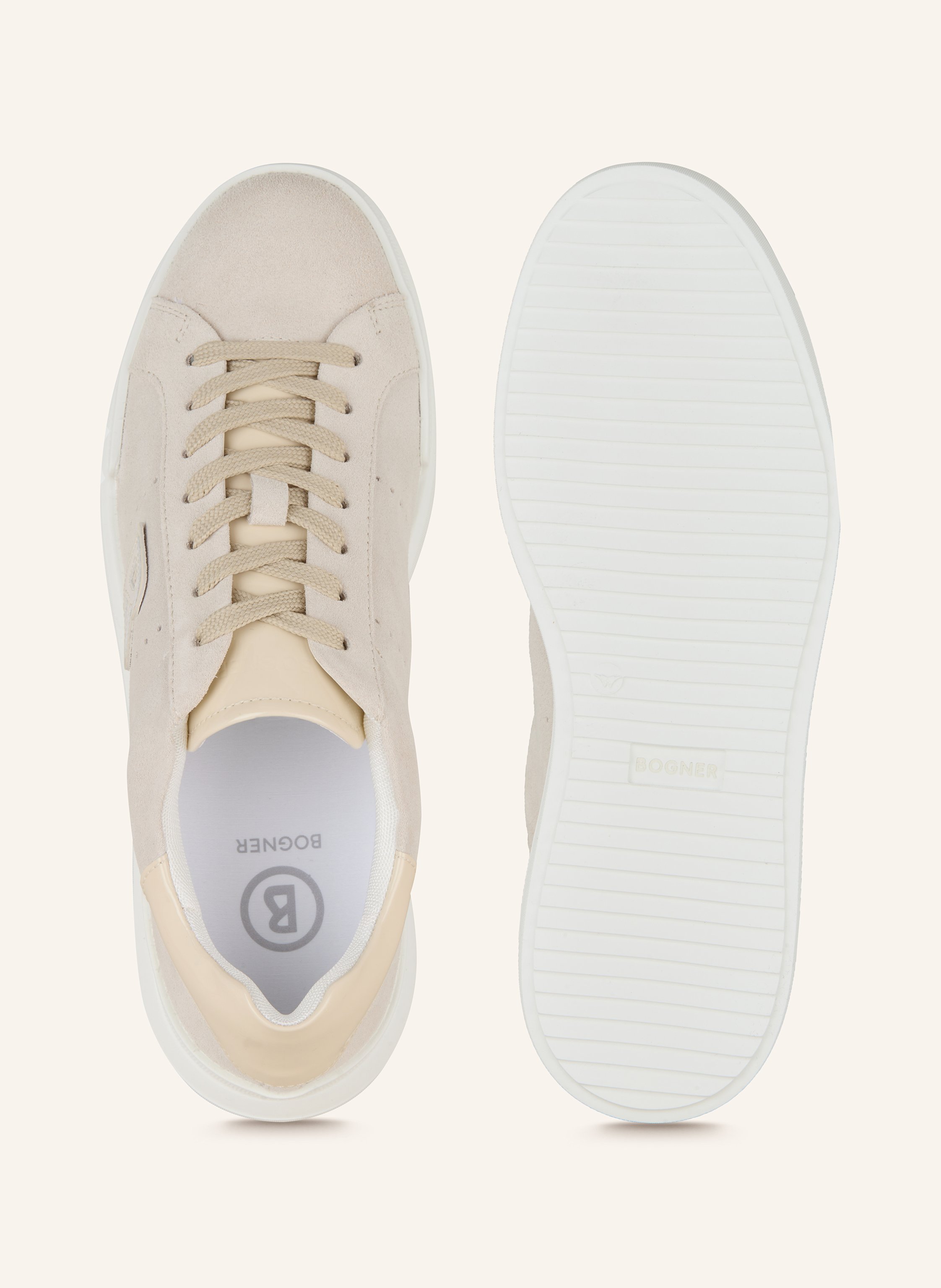 Thumbnail - Bogner Sneaker Hollywood beige