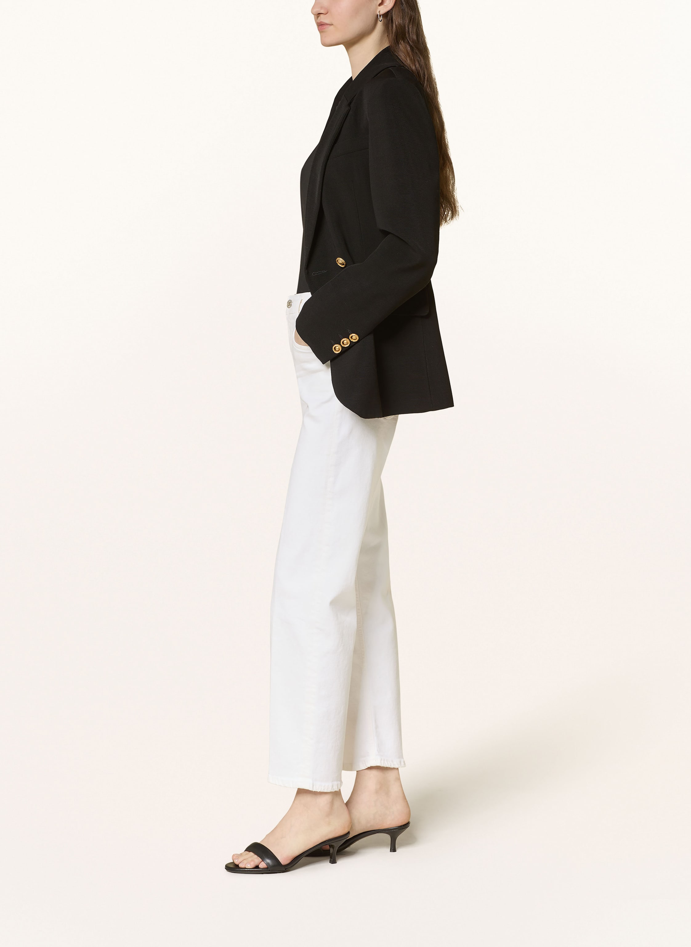 Thumbnail - Citizens Of Humanity Straight Jeans Palma weiss