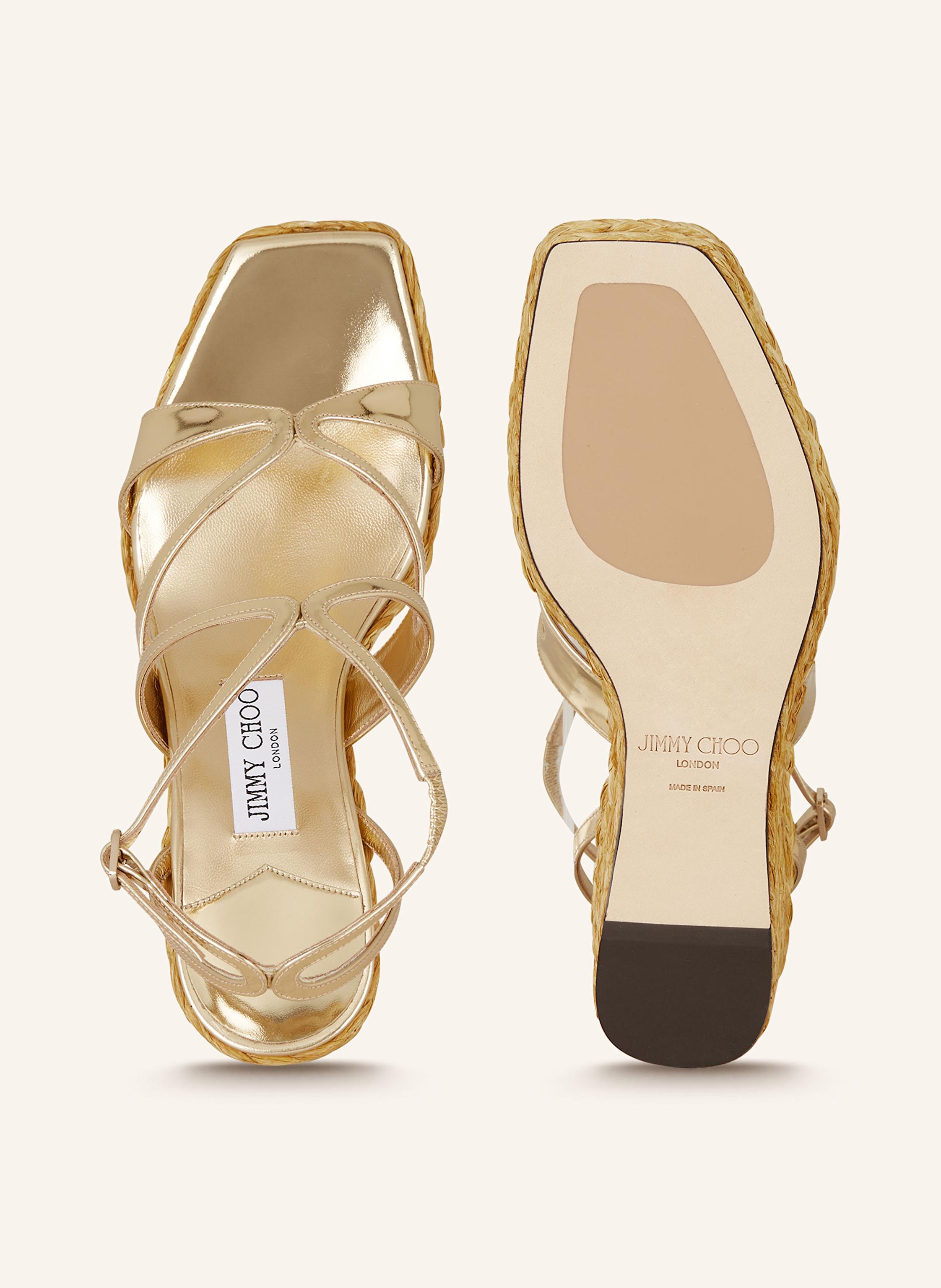 Thumbnail - Jimmy Choo Wedges Ayla 85 gold