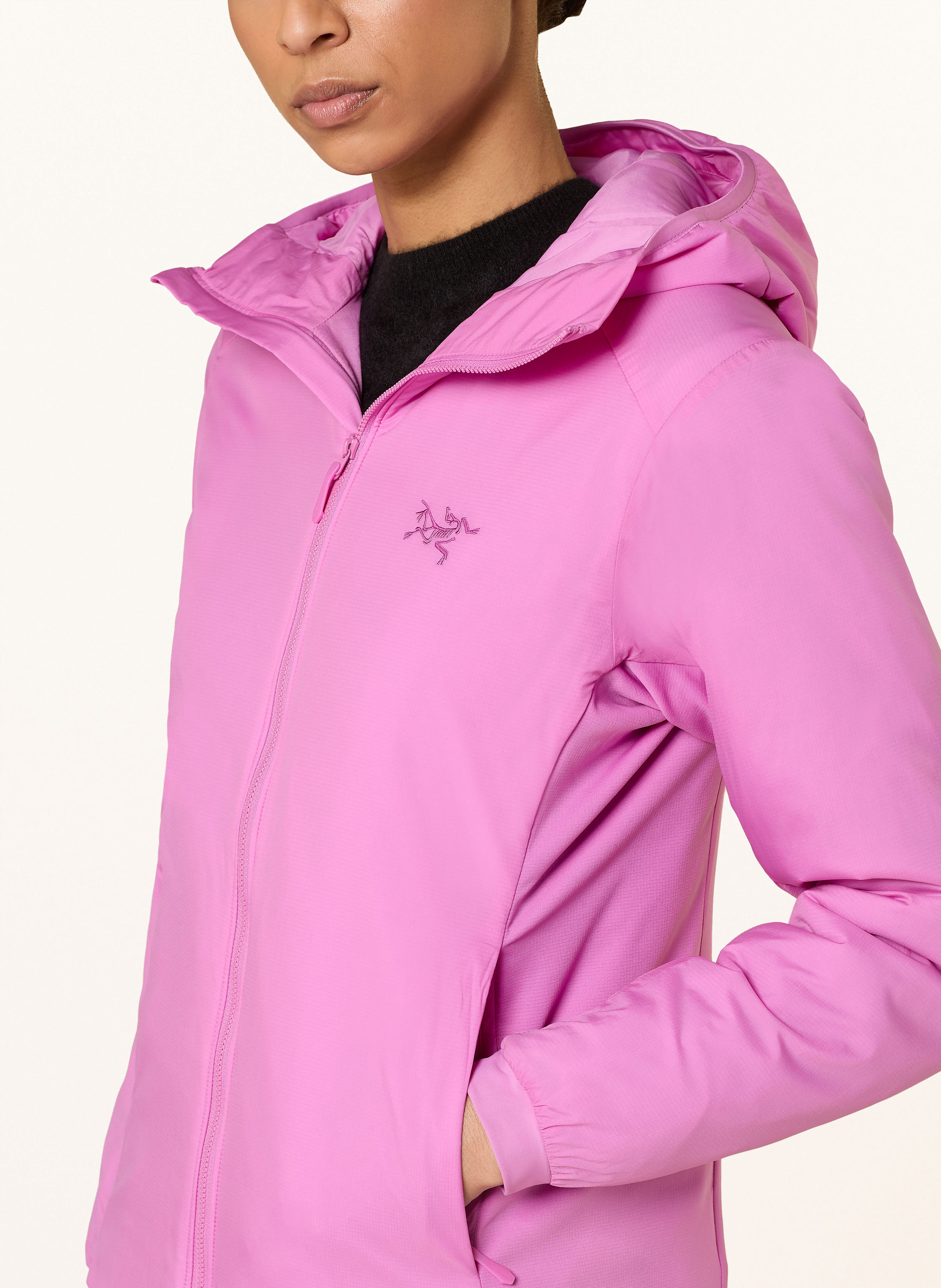 Thumbnail - Arc'teryx Funktionsjacke Atom Hoody pink