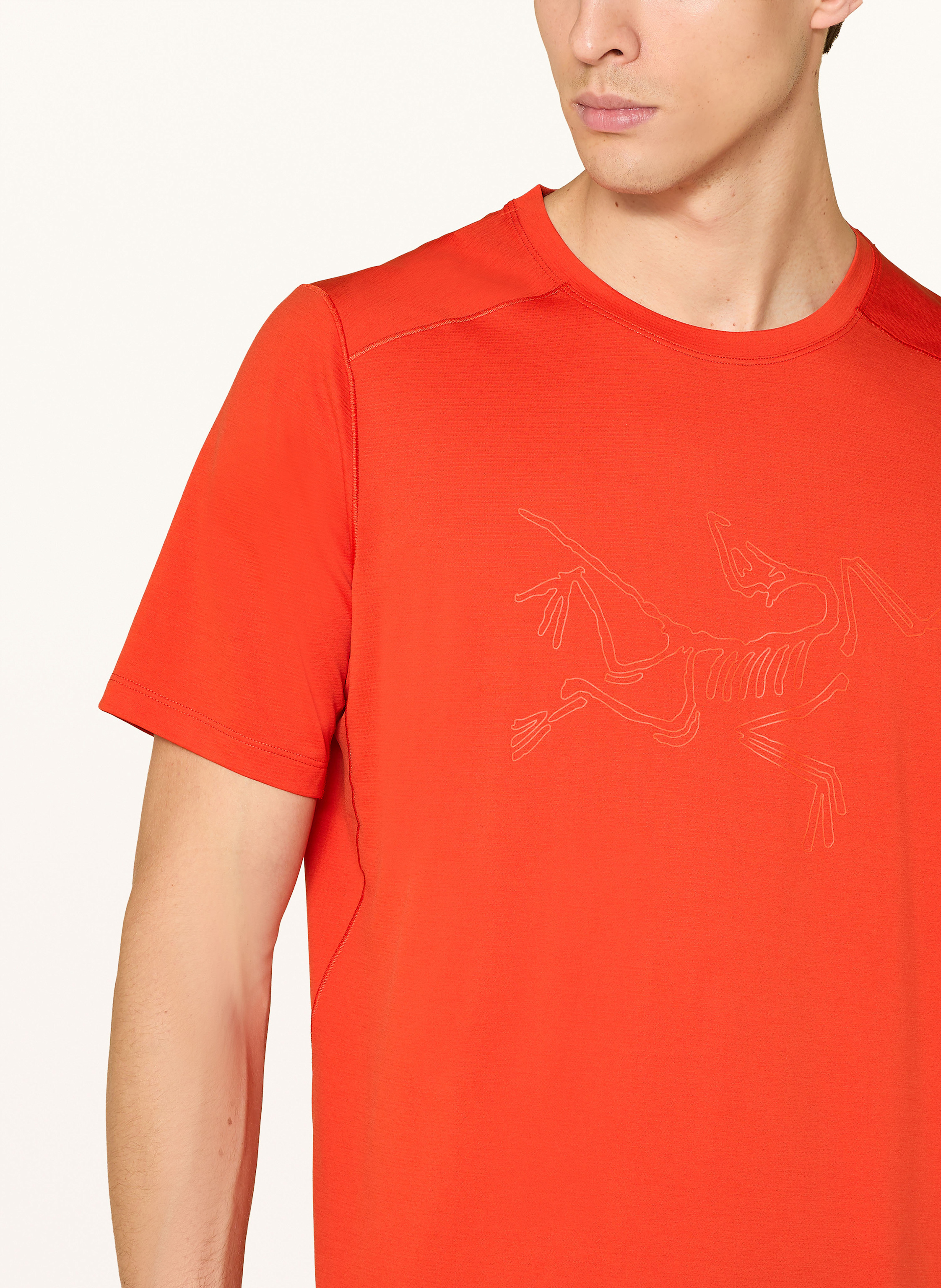 Thumbnail - Arc'teryx T-Shirt Cormac Logo rot