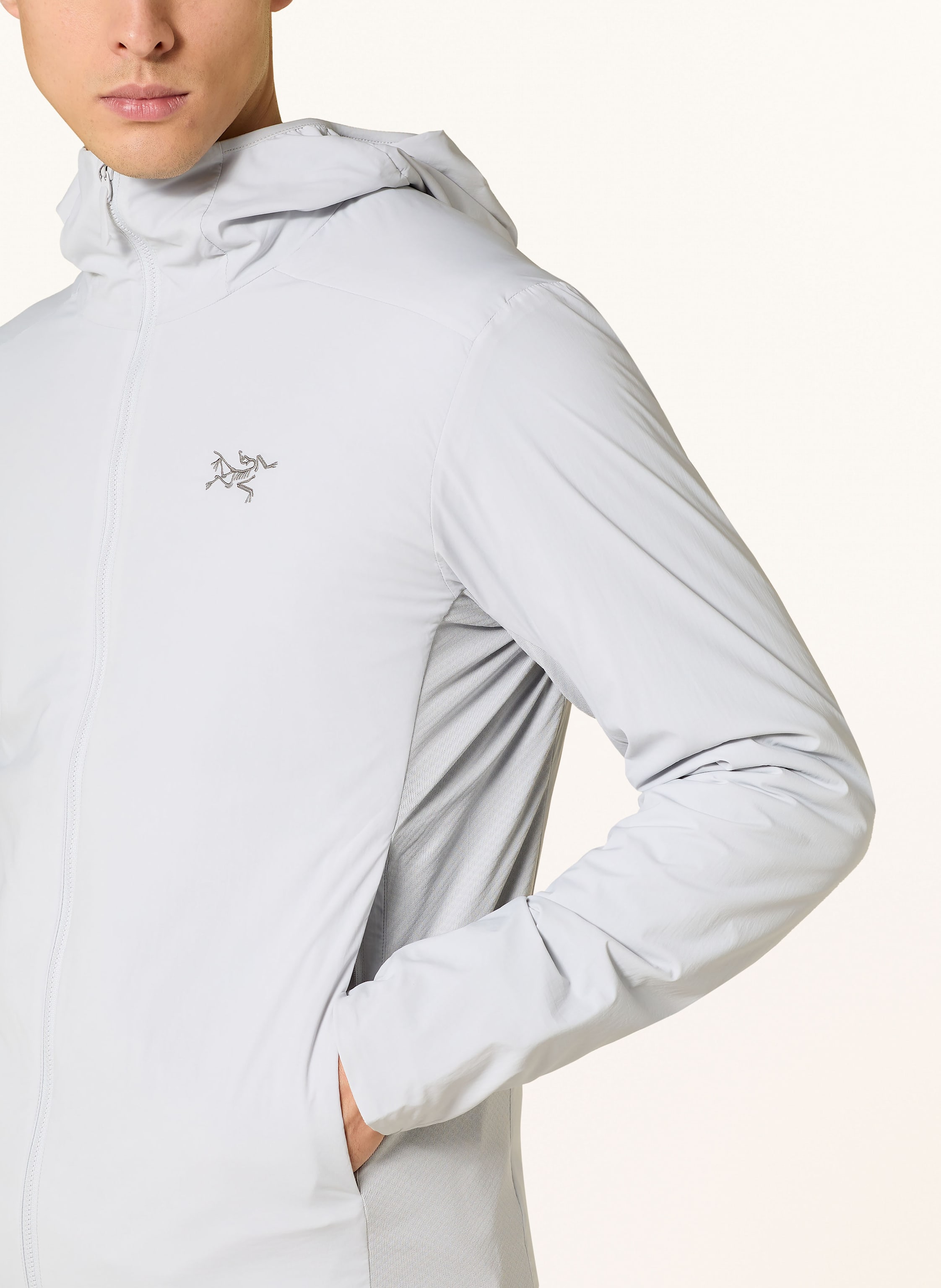 Thumbnail - Arc'teryx Midlayer-Jacke Atom Sl weiss