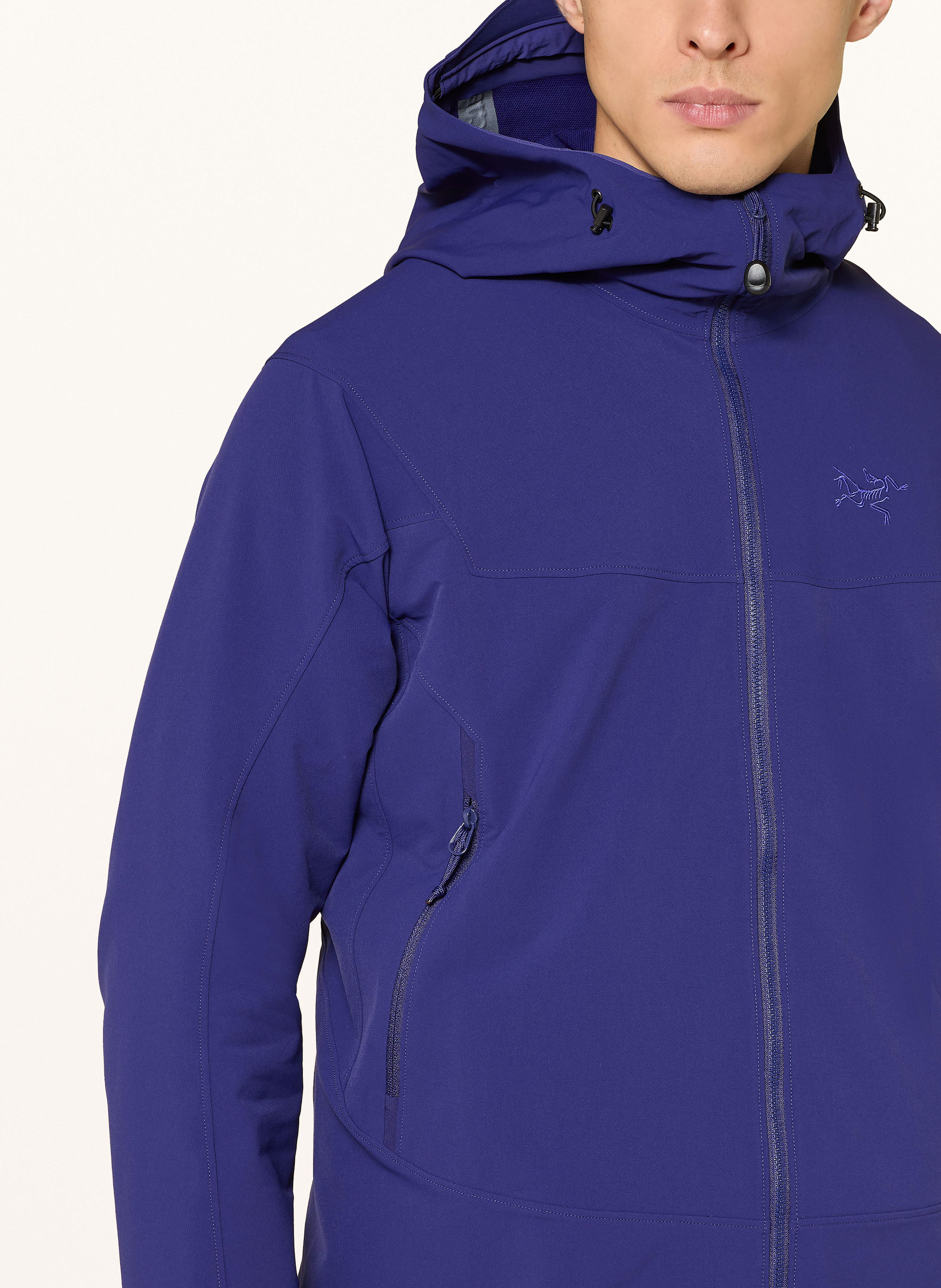 Thumbnail - Arc'teryx Softshell-Jacke Gamma blau